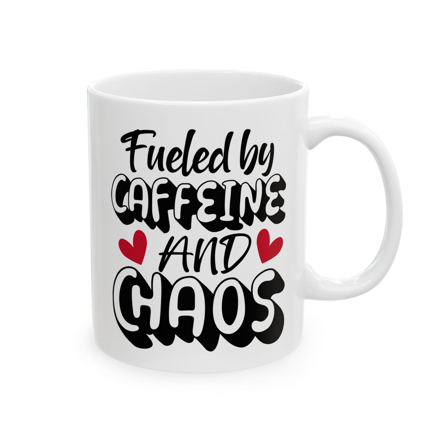 ☕ Impulsada por la cafeína y el caos: una divertida taza para amantes del café y almas ocupadas 💥