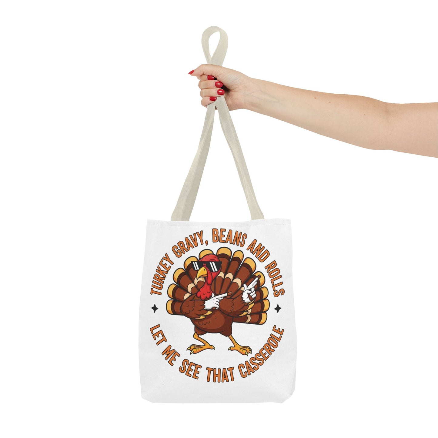 🦃 Thanksgiving Turkey Tote Bag – Let Me See That Casserole Style 🍠🎶