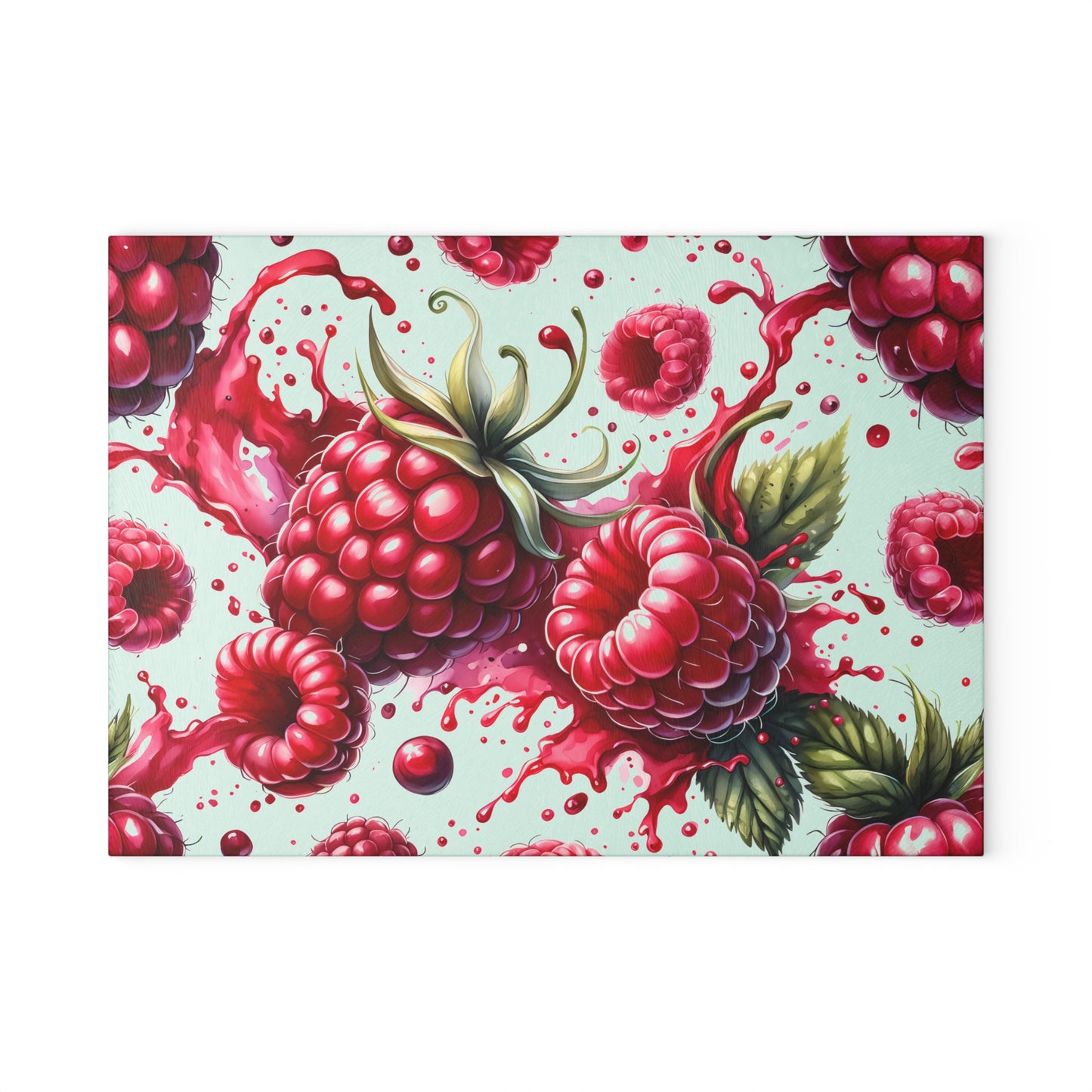 🍓 Raspberry Splash Cutting Board – Fresh & Flirty Charm for Your Kitchen