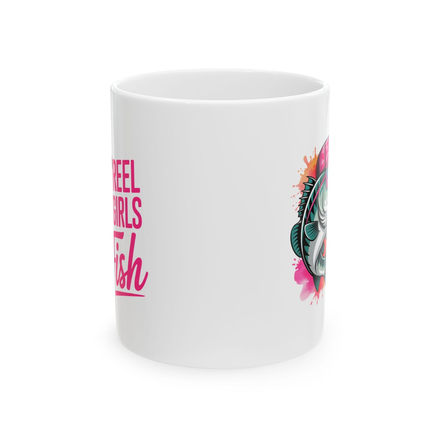 🎣 Reel Girls Fish Mug – Fierce, Fun & Full of Sass 💕🐟