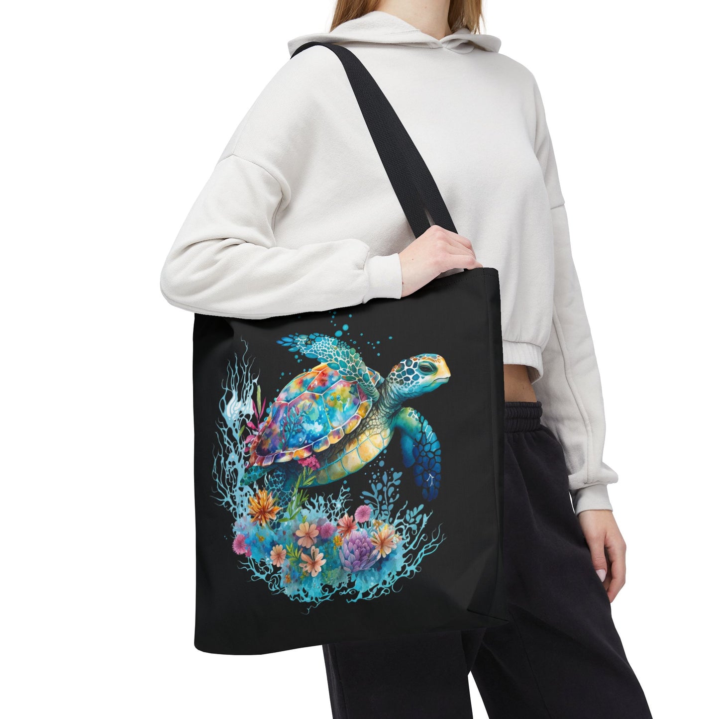 Bolso Tote de Tortuga Marina: El encanto costero se une a la funcionalidad cotidiana