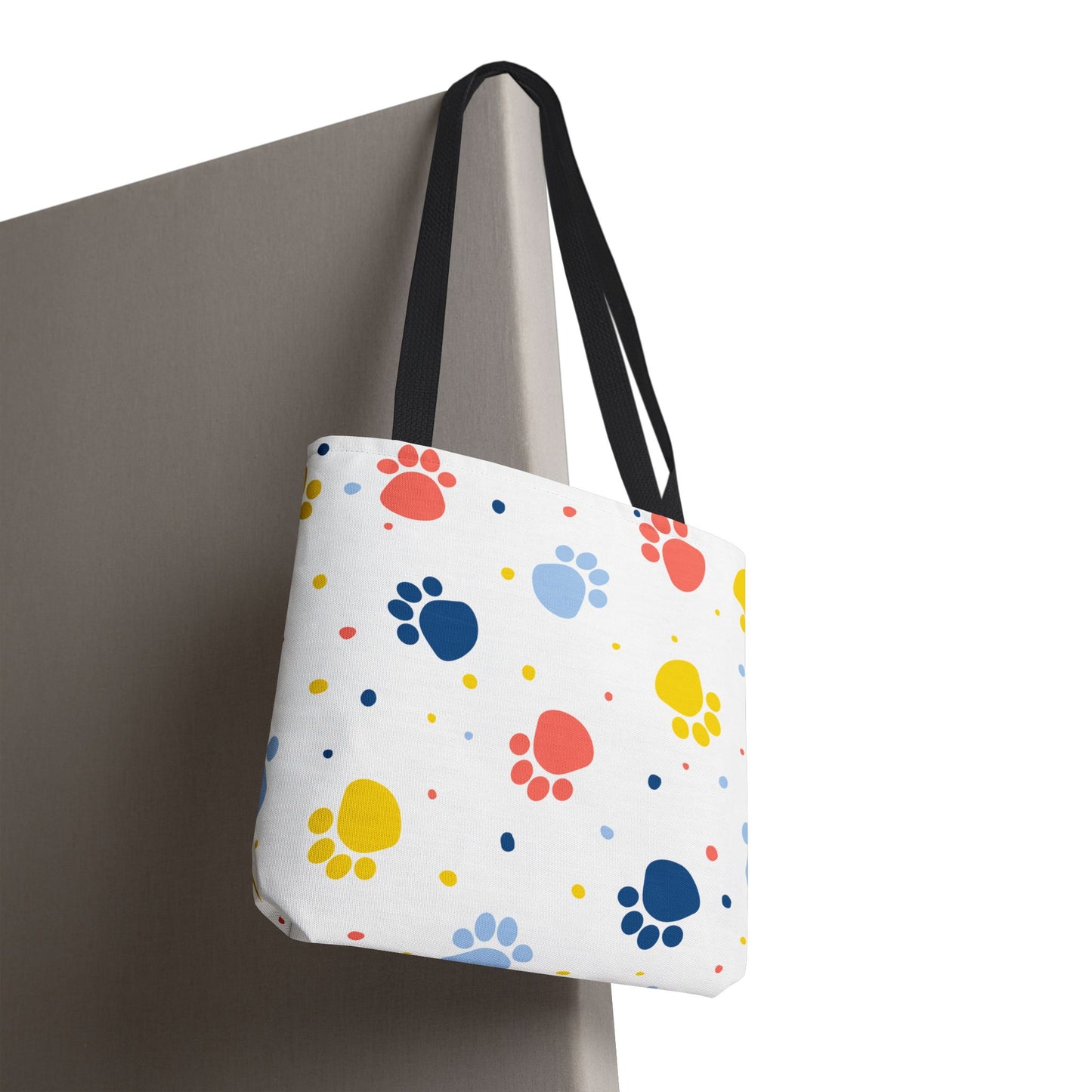 Bolsa de mano con estampado de patas | Para llevar a diario, ideal para amantes de las mascotas
