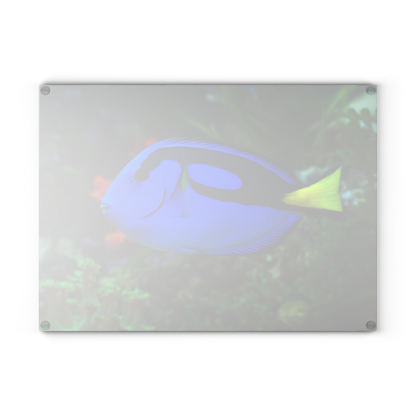 Tabla de cortar Blue Tang Reef: un toque de vibrante vida marina para tu cocina