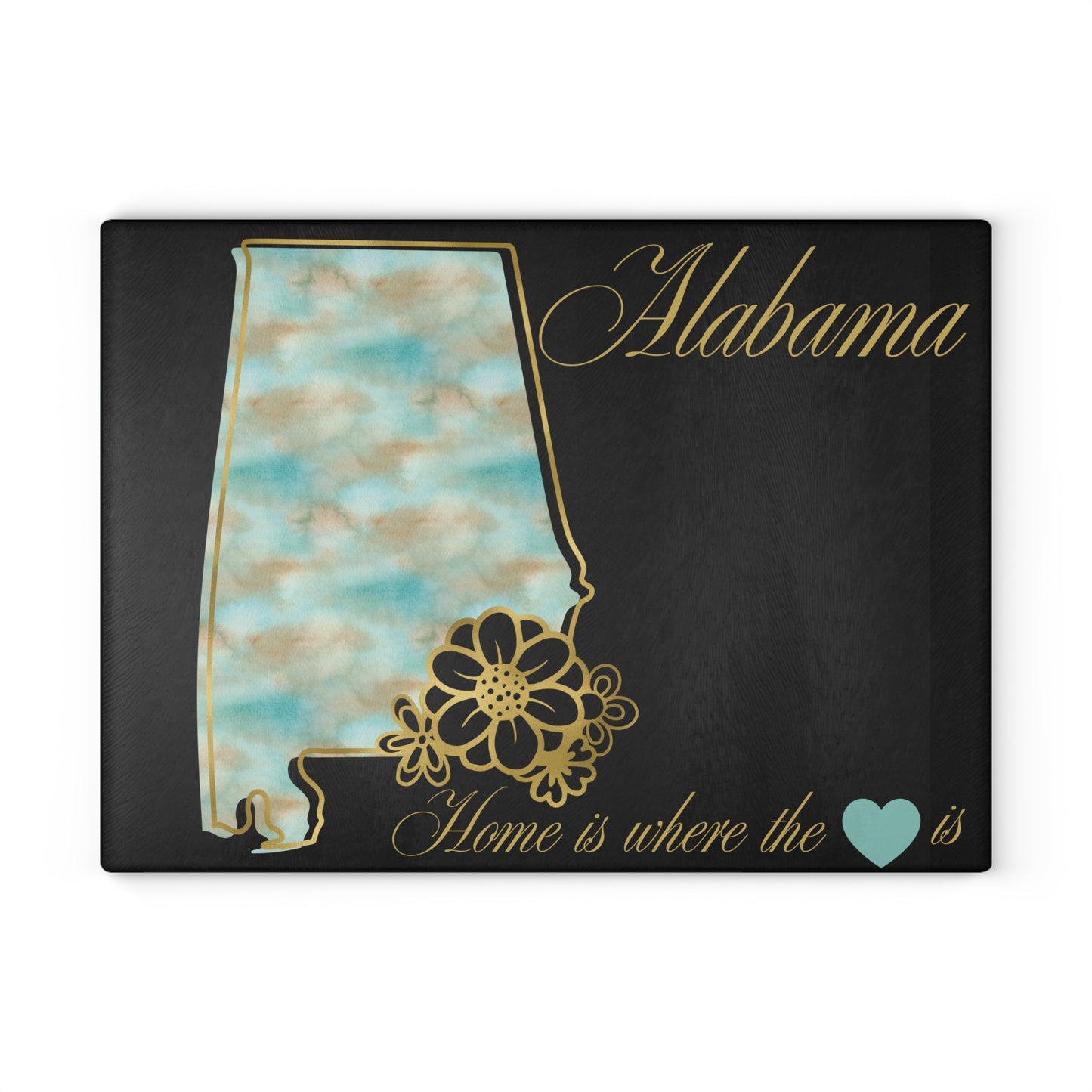 💙 Alabama State Cutting Board – Elegant Southern Charm in Every Slice