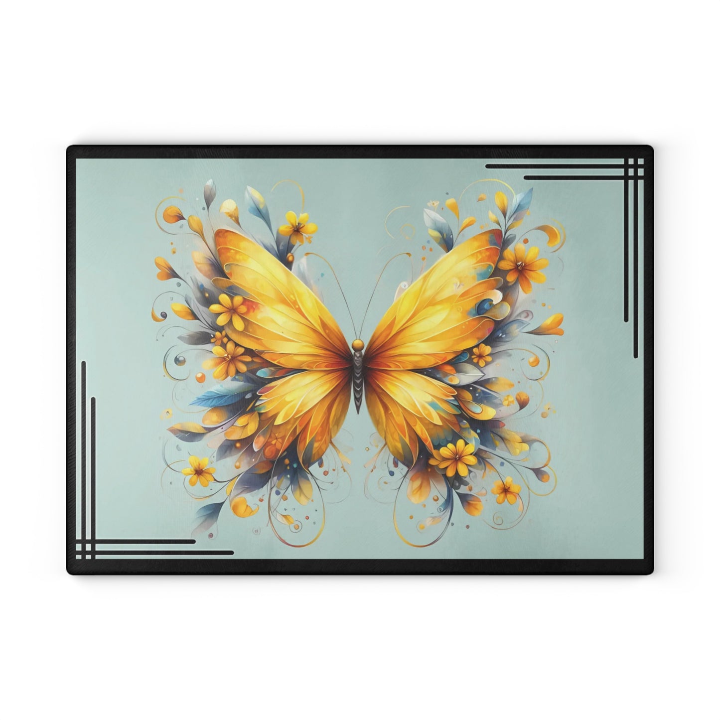 Tabla de cortar personalizada, regalo de boda, regalo de cumpleaños para mujer, nueva decoración para el hogar, tabla de cortar personalizada, diseño personalizado, mariposa, regalo personalizado para ella