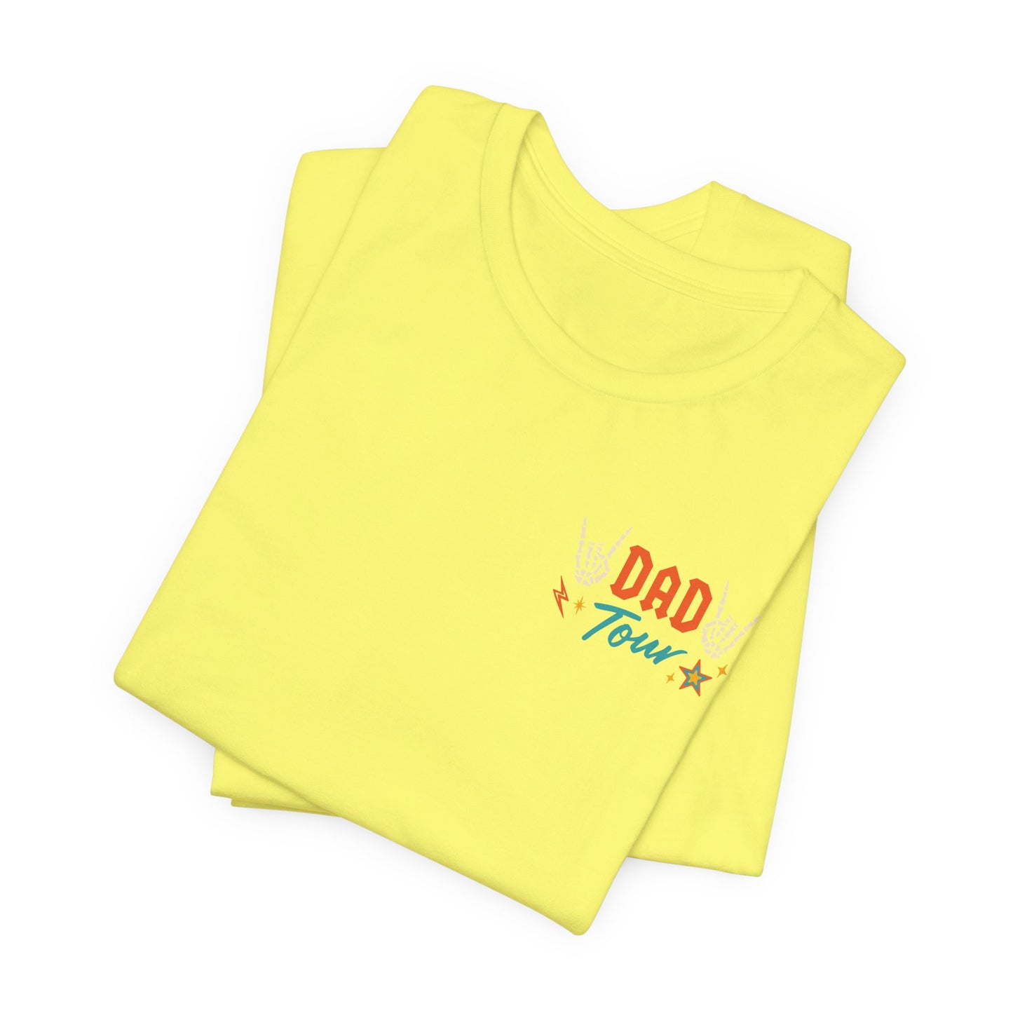 🎤 DAD TOUR – Camiseta divertida para papá inspirada en un concierto