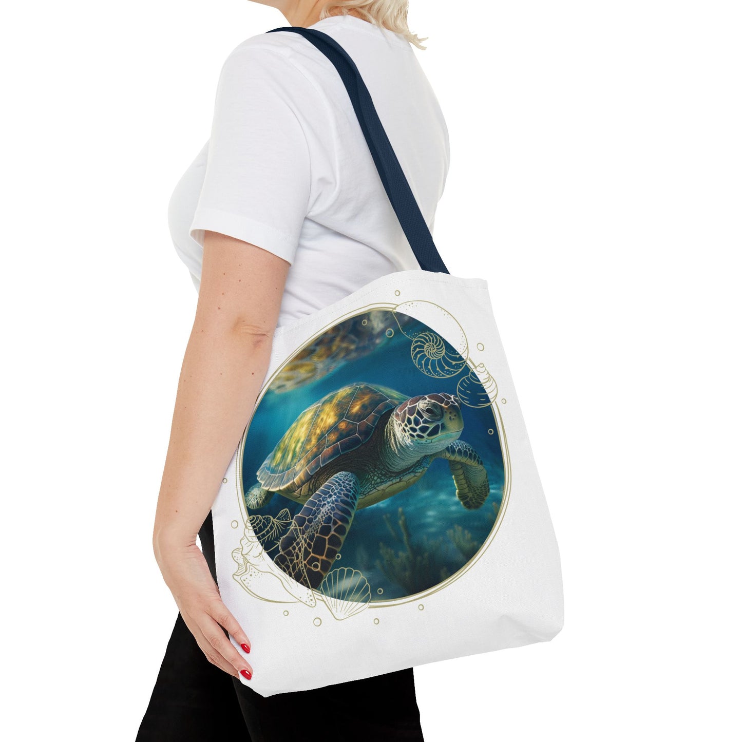 🐢 Elegante Tortuga Marina – Bolsa Ecológica para Amantes de la Naturaleza 🌊