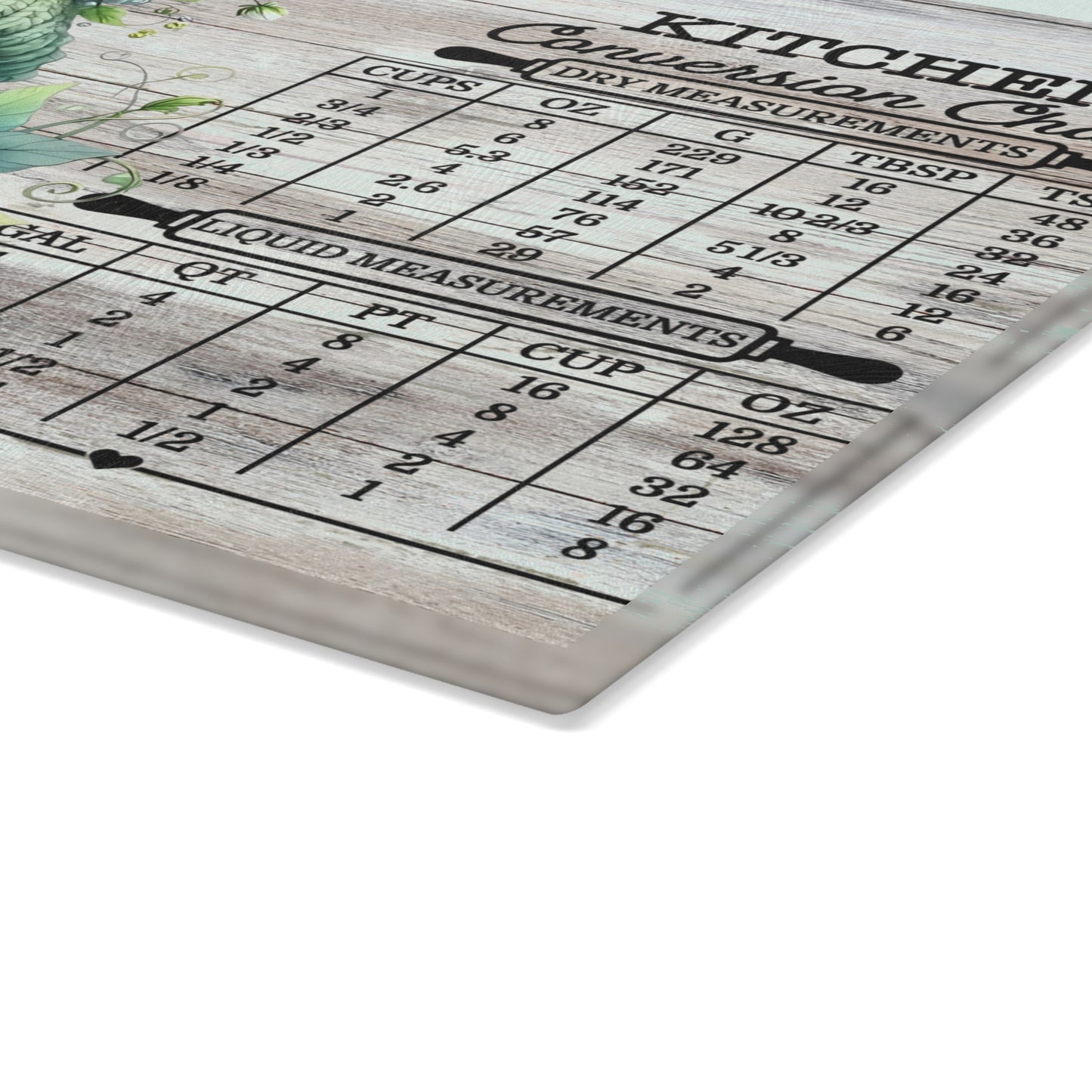 🥒🌿 Pickle Gnome Kitchen Conversion Cutting Board – Whimsical Farmhouse Fun with Rustic Charm 🧑🍳✨