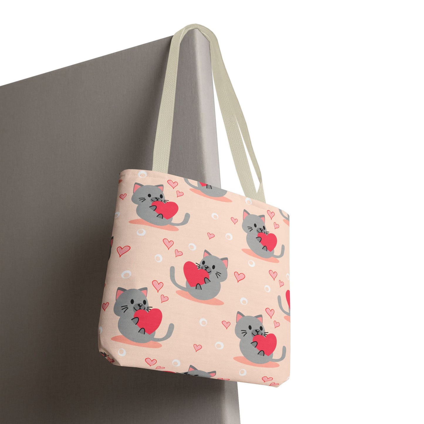 Encantador bolso de mano para amantes de los gatos: duradero, espacioso y perfecto para ir de compras, trabajar o las aventuras cotidianas.