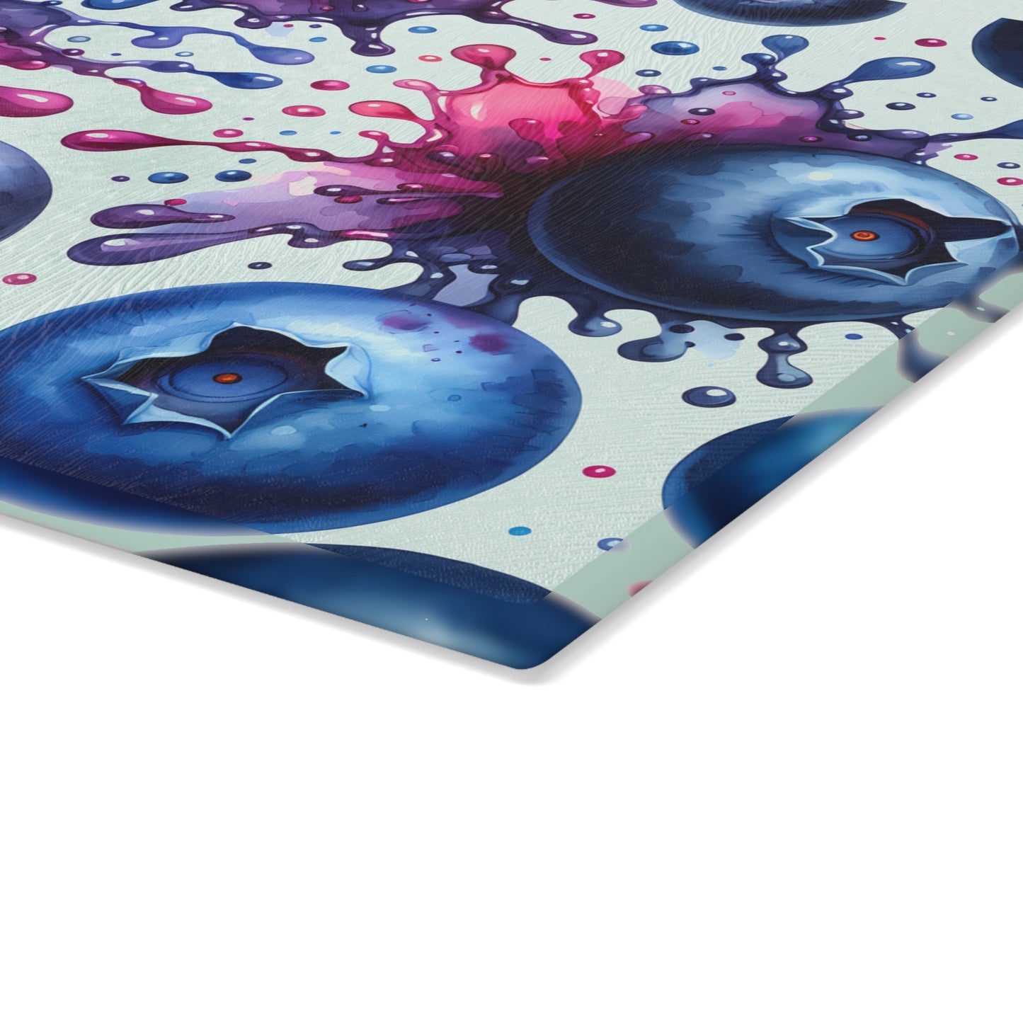 🫐 Blueberry Splash Cutting Board – Bursting with Juicy Color for Your Kitchen