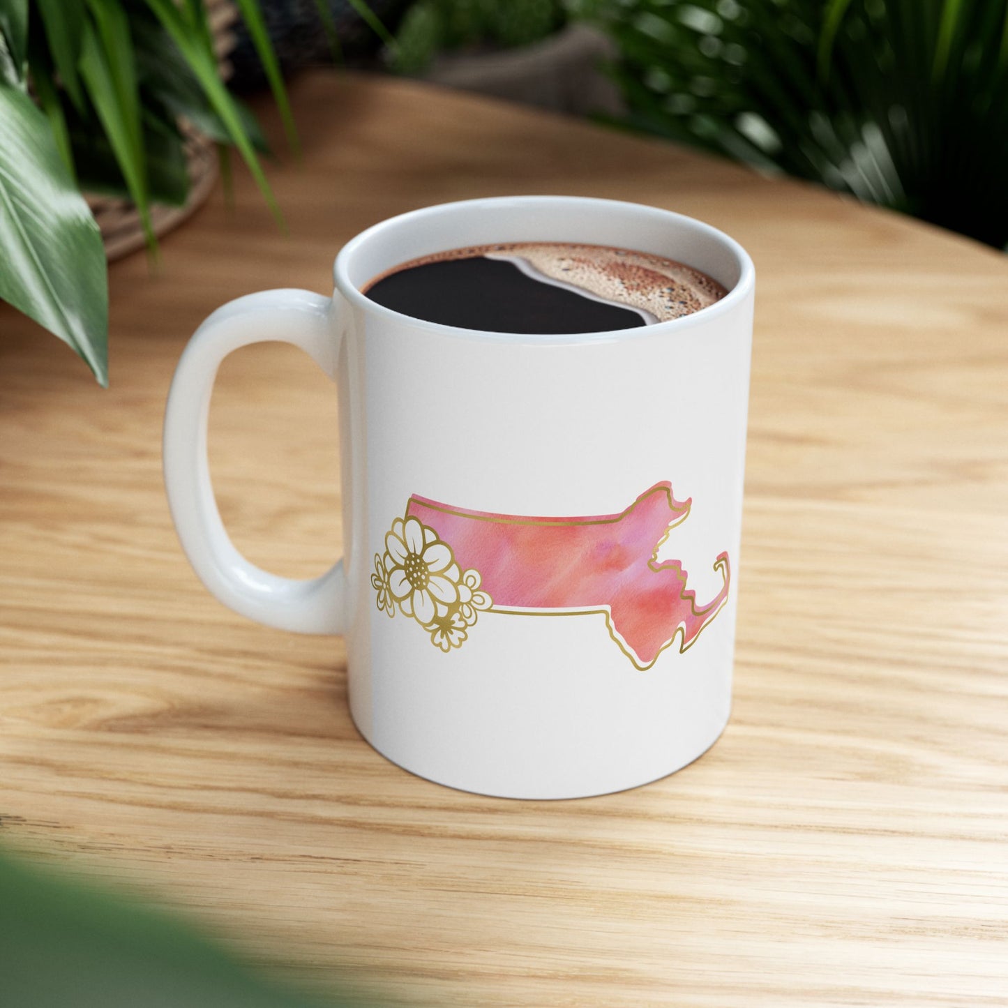 ☕ Home is Where the ❤️ Is – Massachusetts Mug – New England Charm in Every Sip 🍁