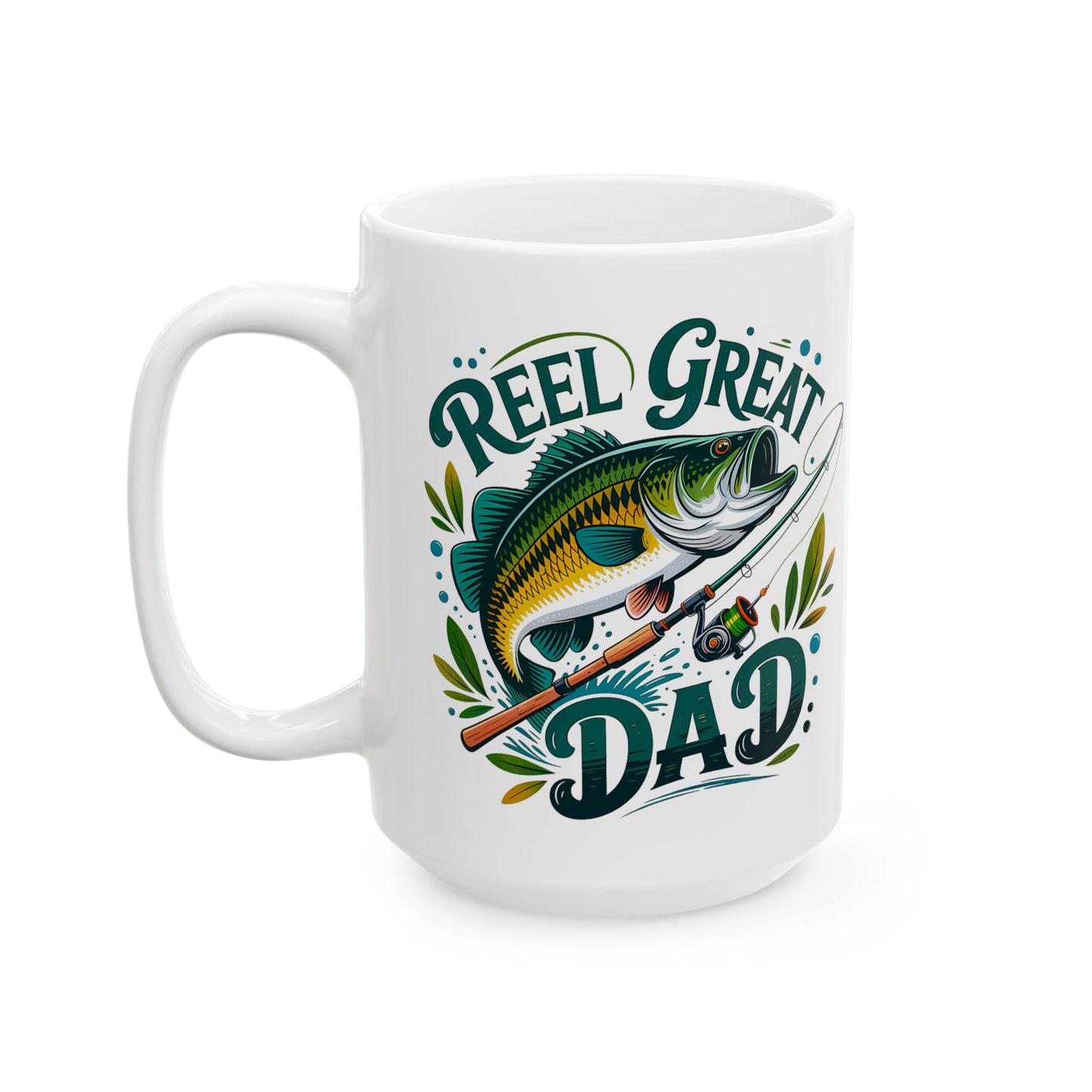 š£ āREEL GREAT DADā ā Fishing Mug for Fatherās Day, Birthday, or Just Because šš