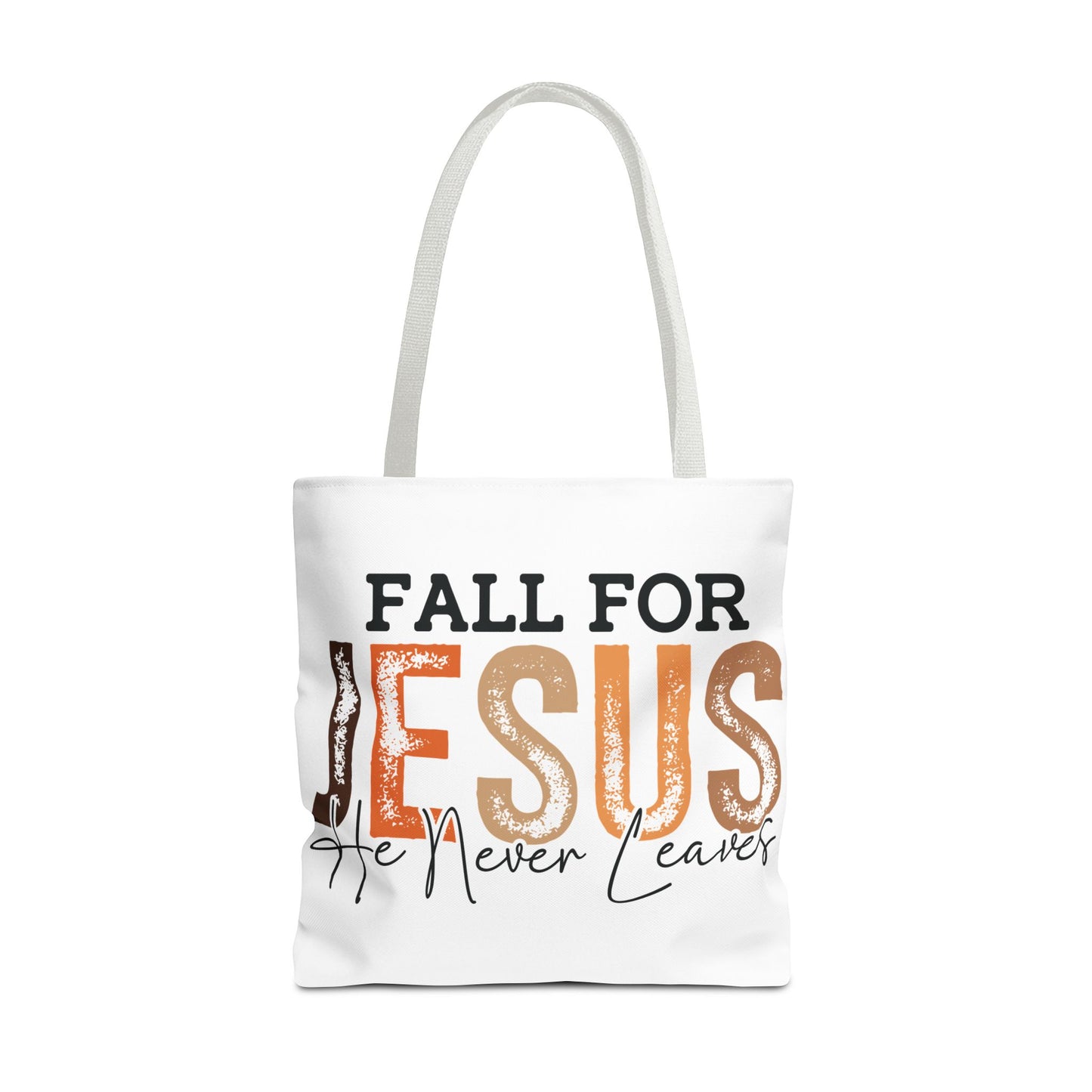 🙏 Fall for Jesus Tote Bag – Faith, Style & Autumn Charm 🍂👜