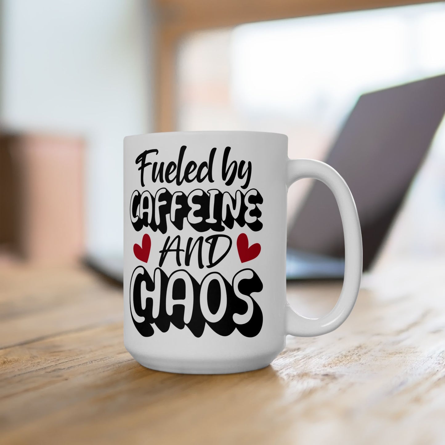 ☕ Impulsada por la cafeína y el caos: una divertida taza para amantes del café y almas ocupadas 💥