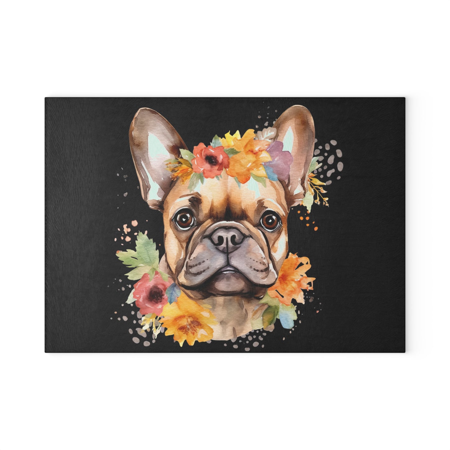 Tabla de cortar para perros, tabla de cortar, regalo de inauguración de la casa, amante de los bulldogs franceses, regalo de boda, tabla de charcutería, decoración de cocina