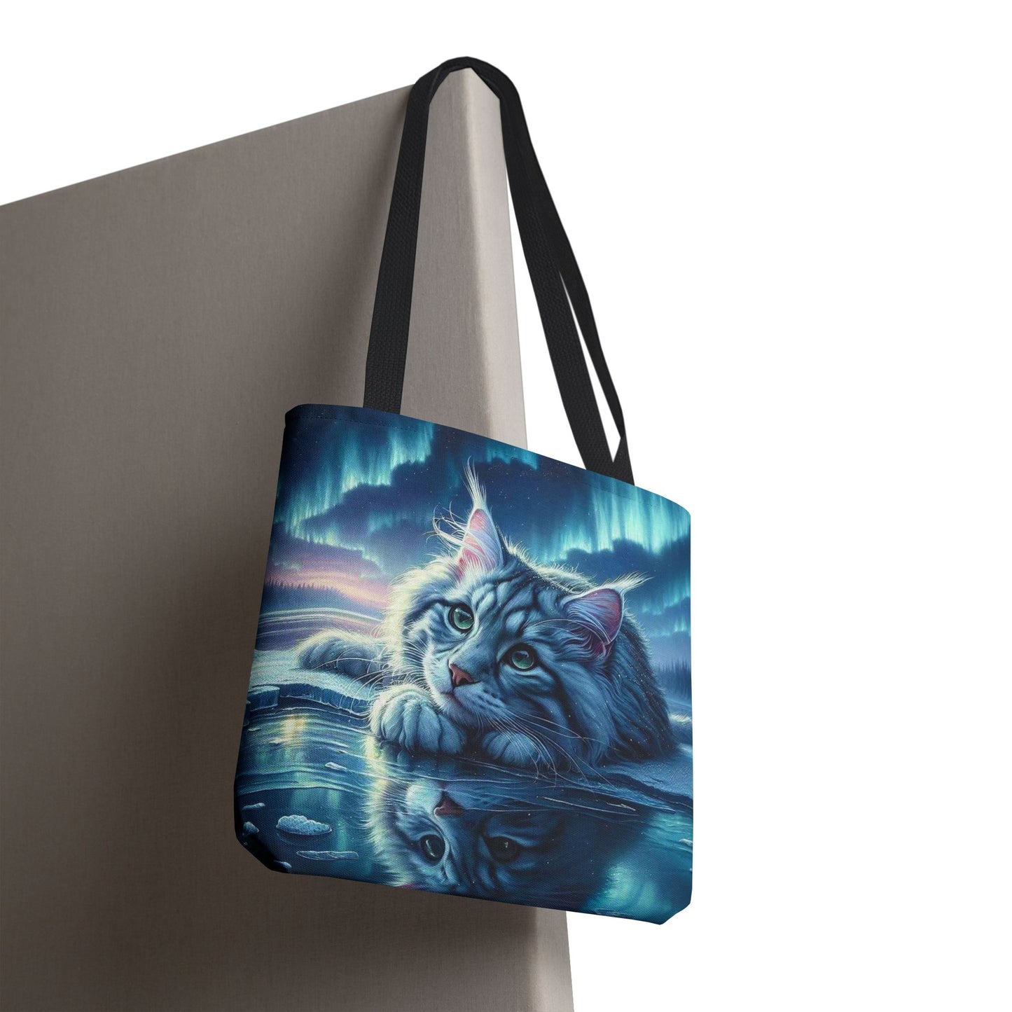 Bolso de mano Majestic Maine Coon Cat: duradero, elegante y reutilizable, ideal para amantes de los gatos, dueños de mascotas, para ir de compras, leer libros y para uso diario.