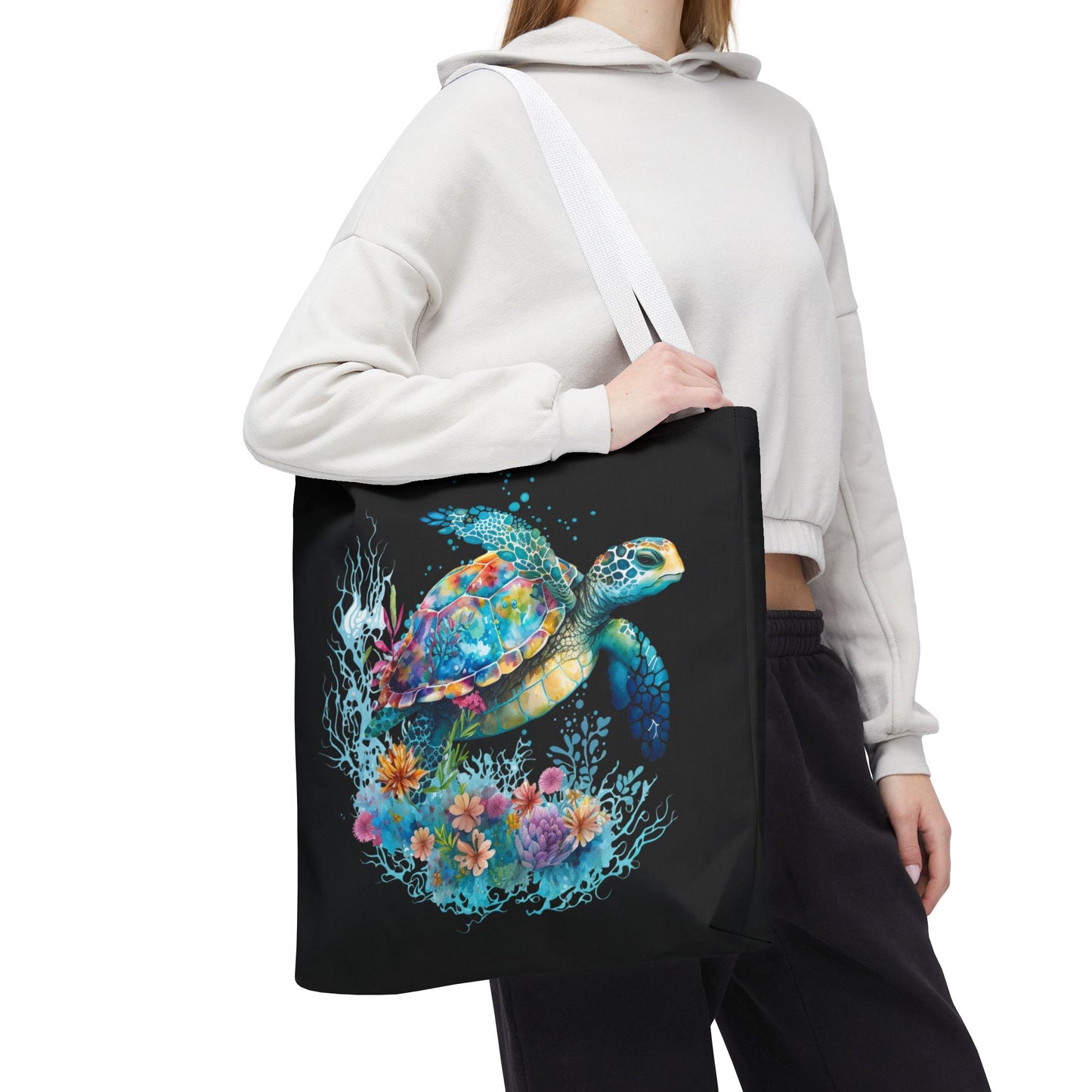 Bolso Tote de Tortuga Marina: El encanto costero se une a la funcionalidad cotidiana
