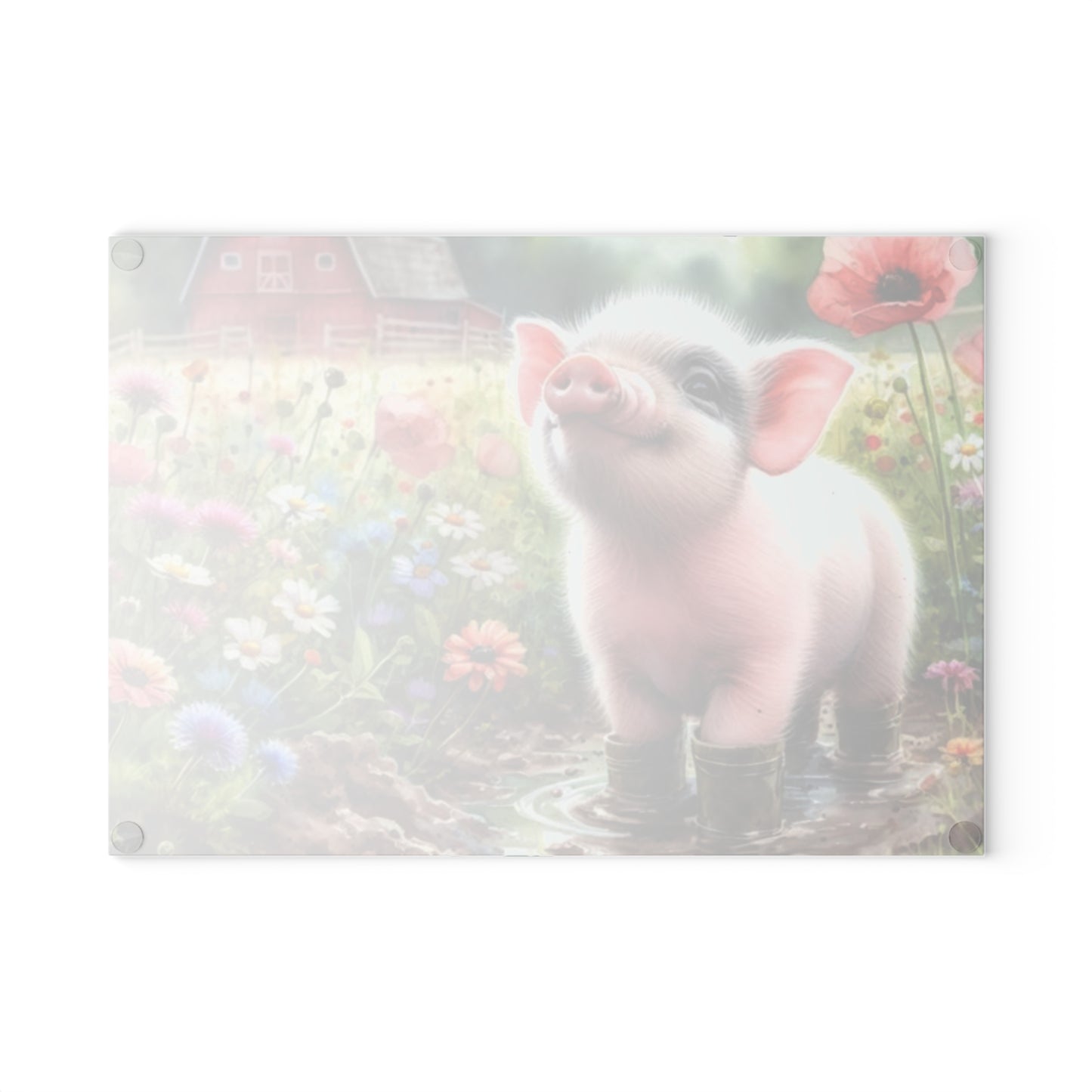 🐷 Farm Piglet Cutting Board – Country Charm for Your Kitchen 🐷