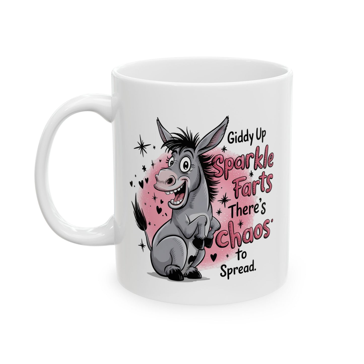 🦙 "¡Arriba, Pedos Brillantes!" – ¡Divertida taza de burro para amantes de los animales y del humor! 💫