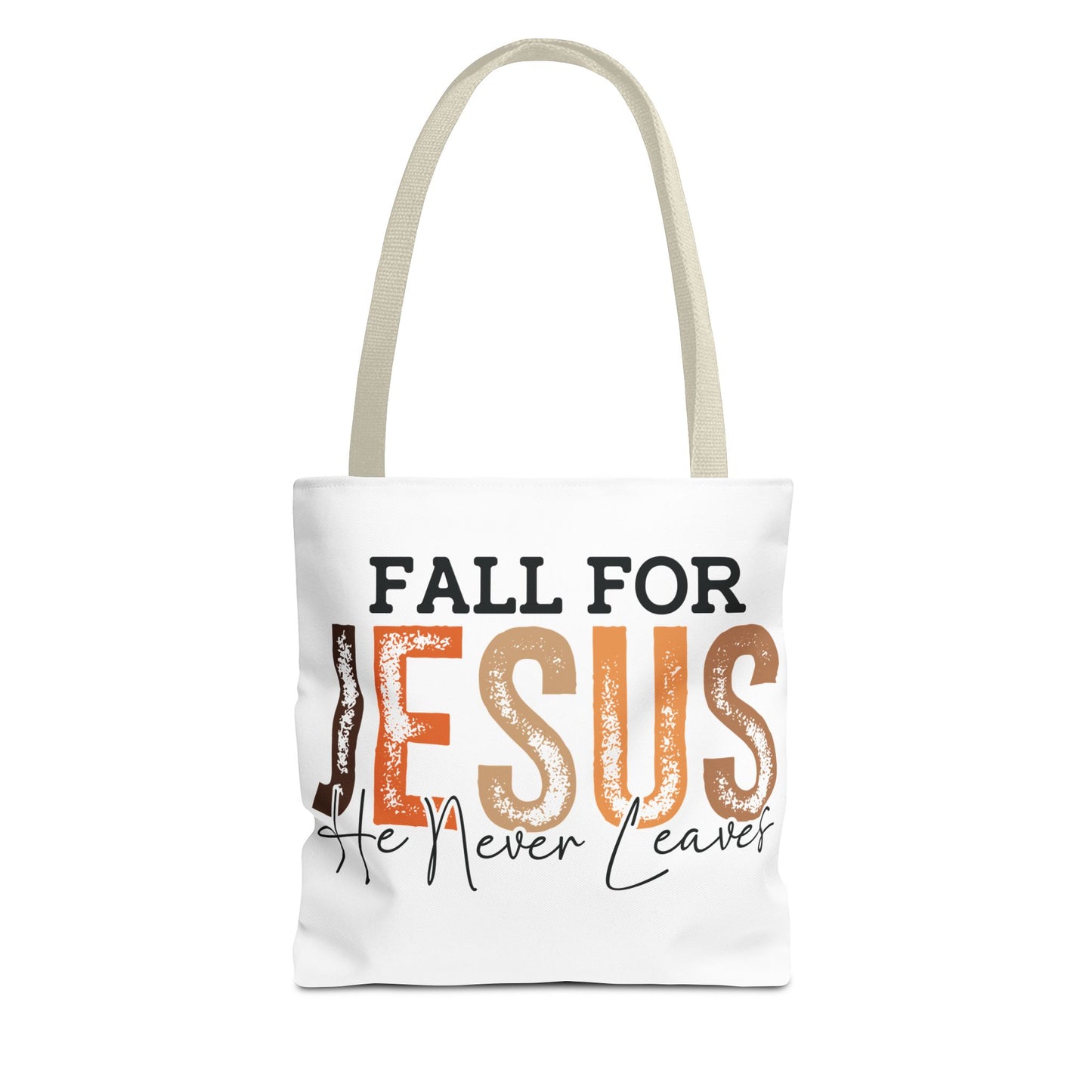 🙏 Fall for Jesus Tote Bag – Faith, Style & Autumn Charm 🍂👜