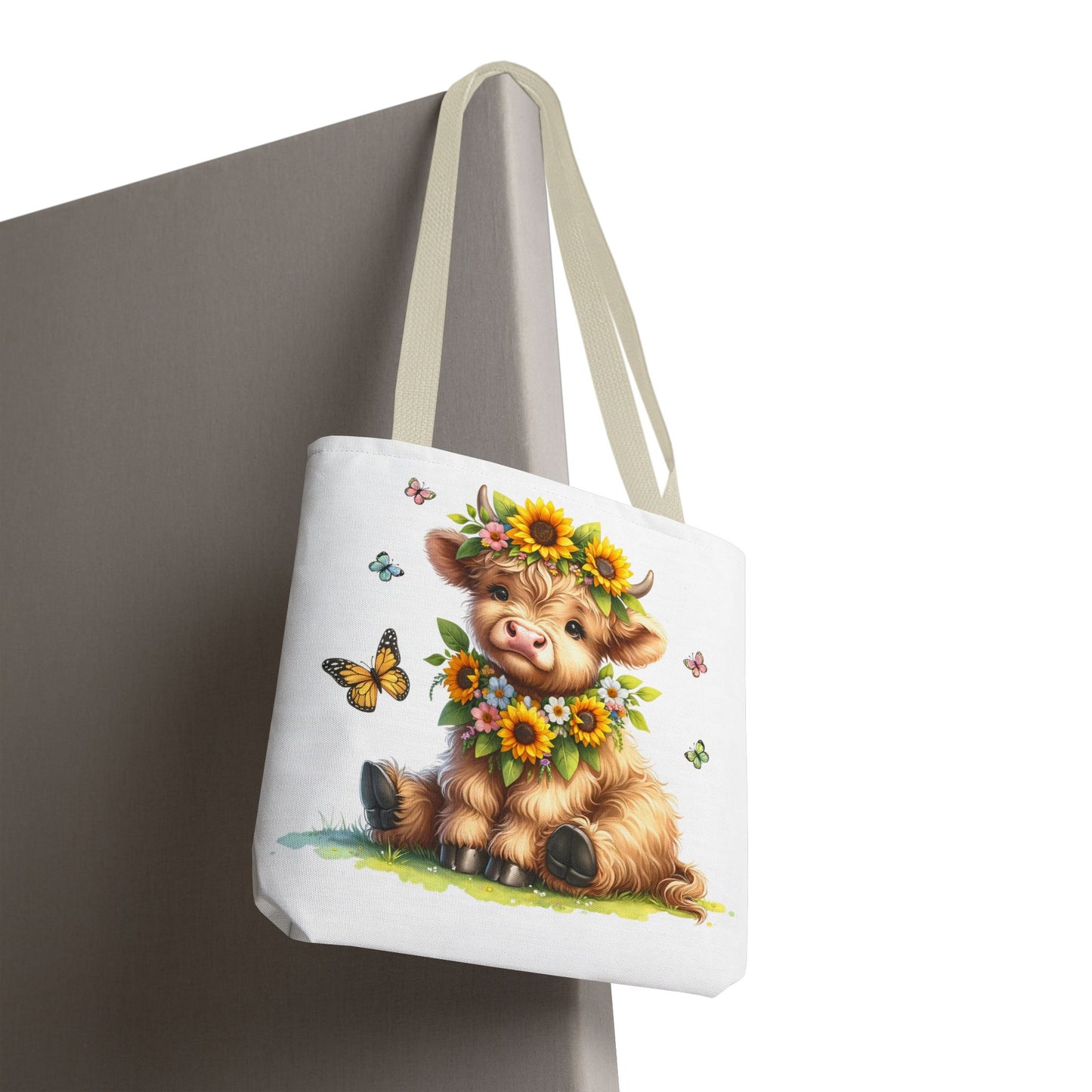 Bolsa de mano de vaca de las Tierras Altas, diseño de vaca bonito y elegante para amantes de los animales, perfecta para ir de compras, uso diario, regalo para entusiastas de las vacas y granjeros.