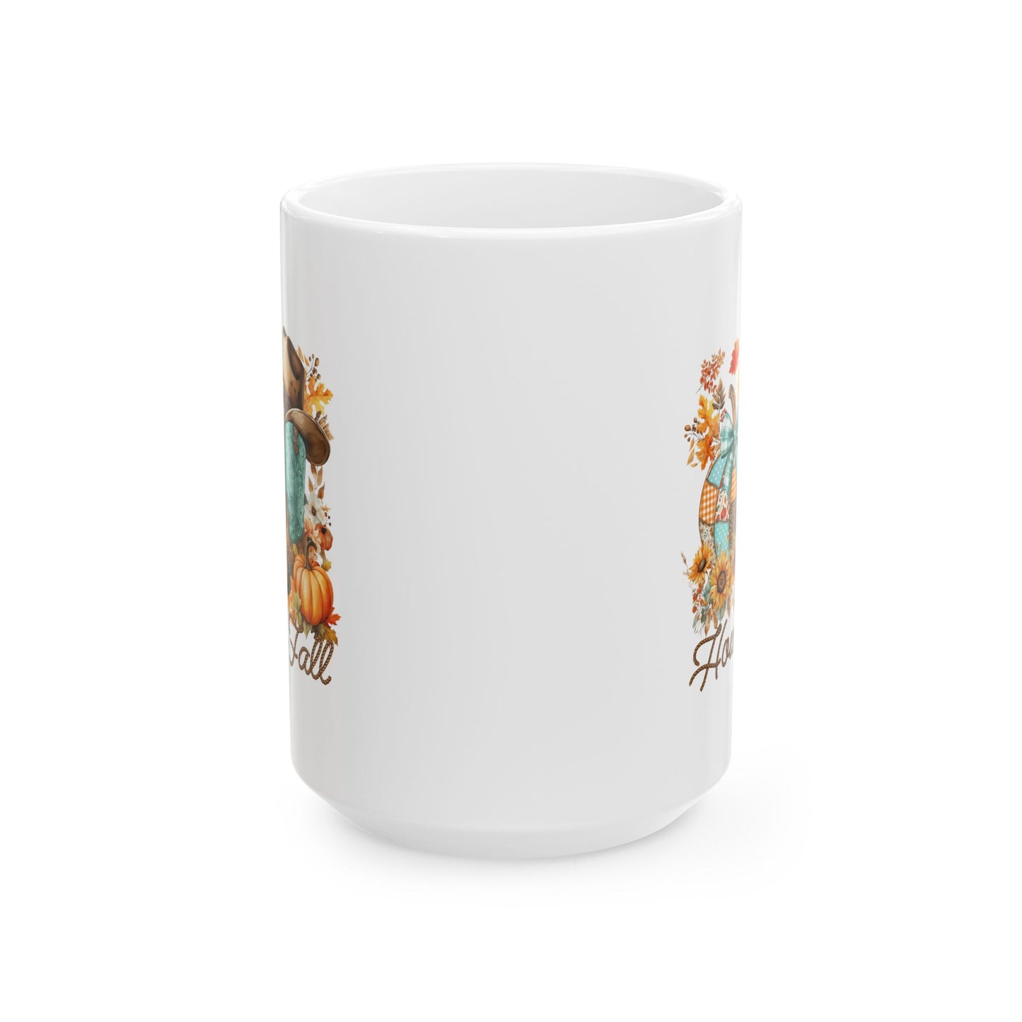 🤠 Howdy Fall Cowboy Mug – Western Charm Meets Autumn Glow 🍁🎃