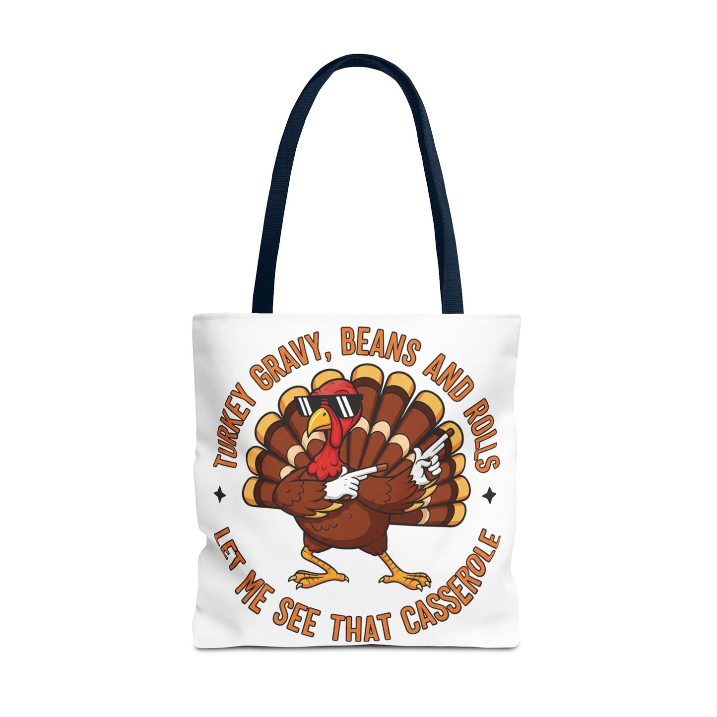 🦃 Thanksgiving Turkey Tote Bag – Let Me See That Casserole Style 🍠🎶