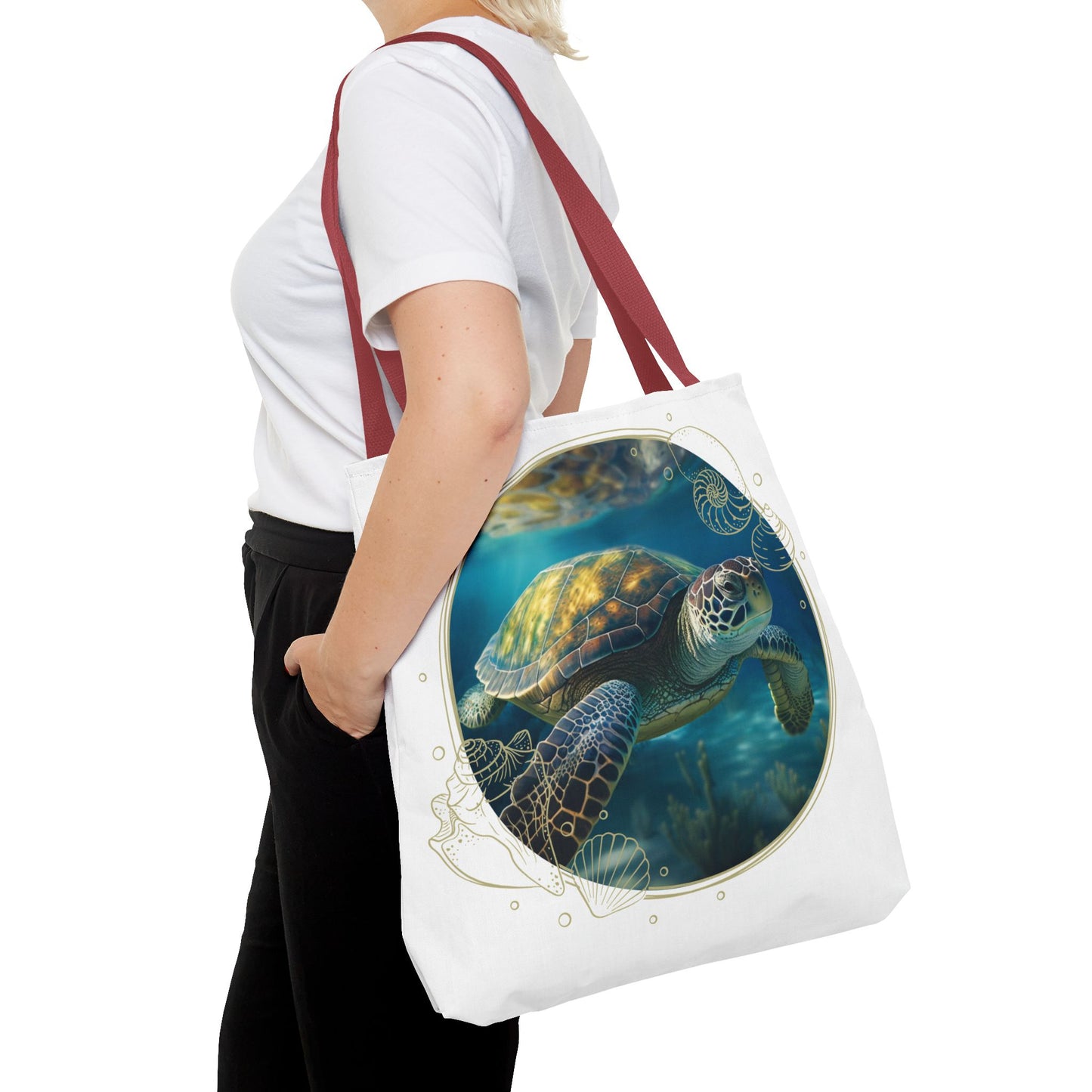🐢 Elegante Tortuga Marina – Bolsa Ecológica para Amantes de la Naturaleza 🌊