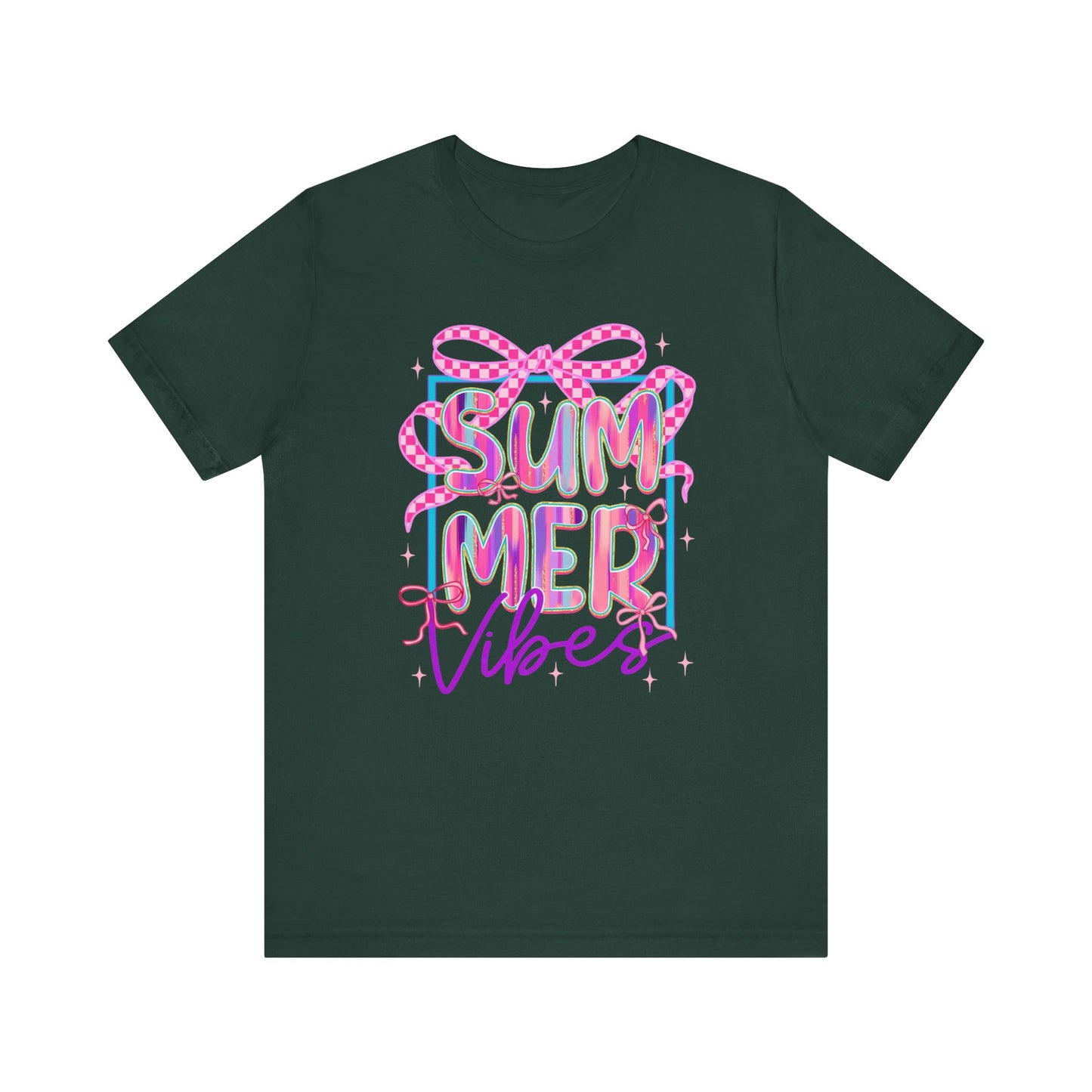 ☀️ Camiseta Summer Vibes: una camiseta gráfica bonita y cómoda para días de playa, barbacoas y vacaciones.