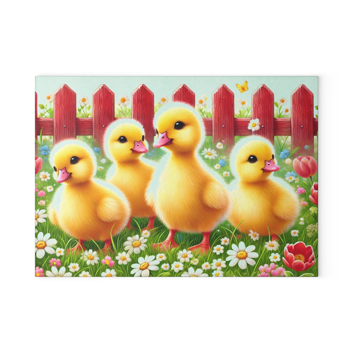 🐣 Duckling Delight Cutting Board – Springtime Charm for Your Kitchen