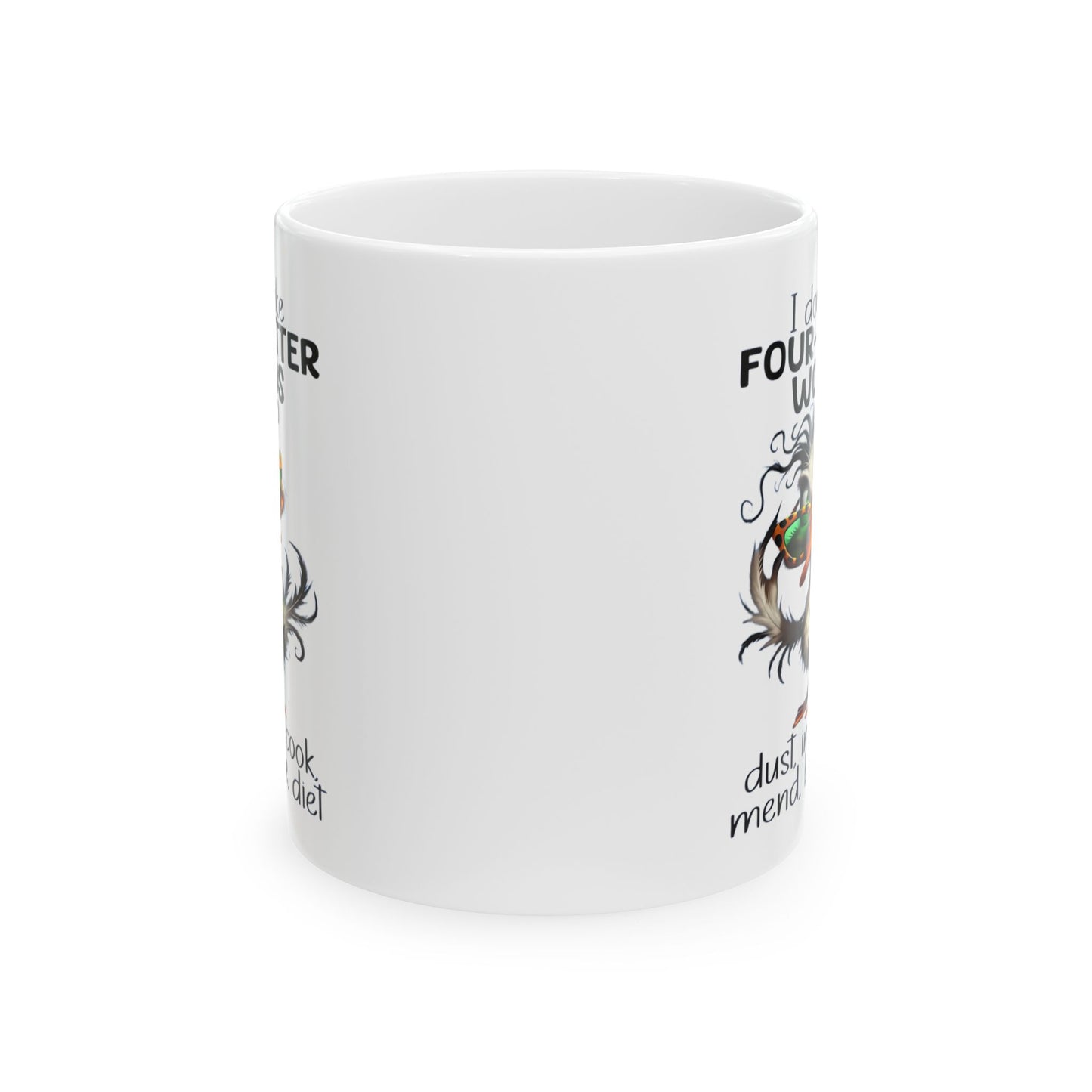 ☕ Taza de café Sassy Duck “Palabras de cuatro letras”: ¡un regalo divertido y con actitud!