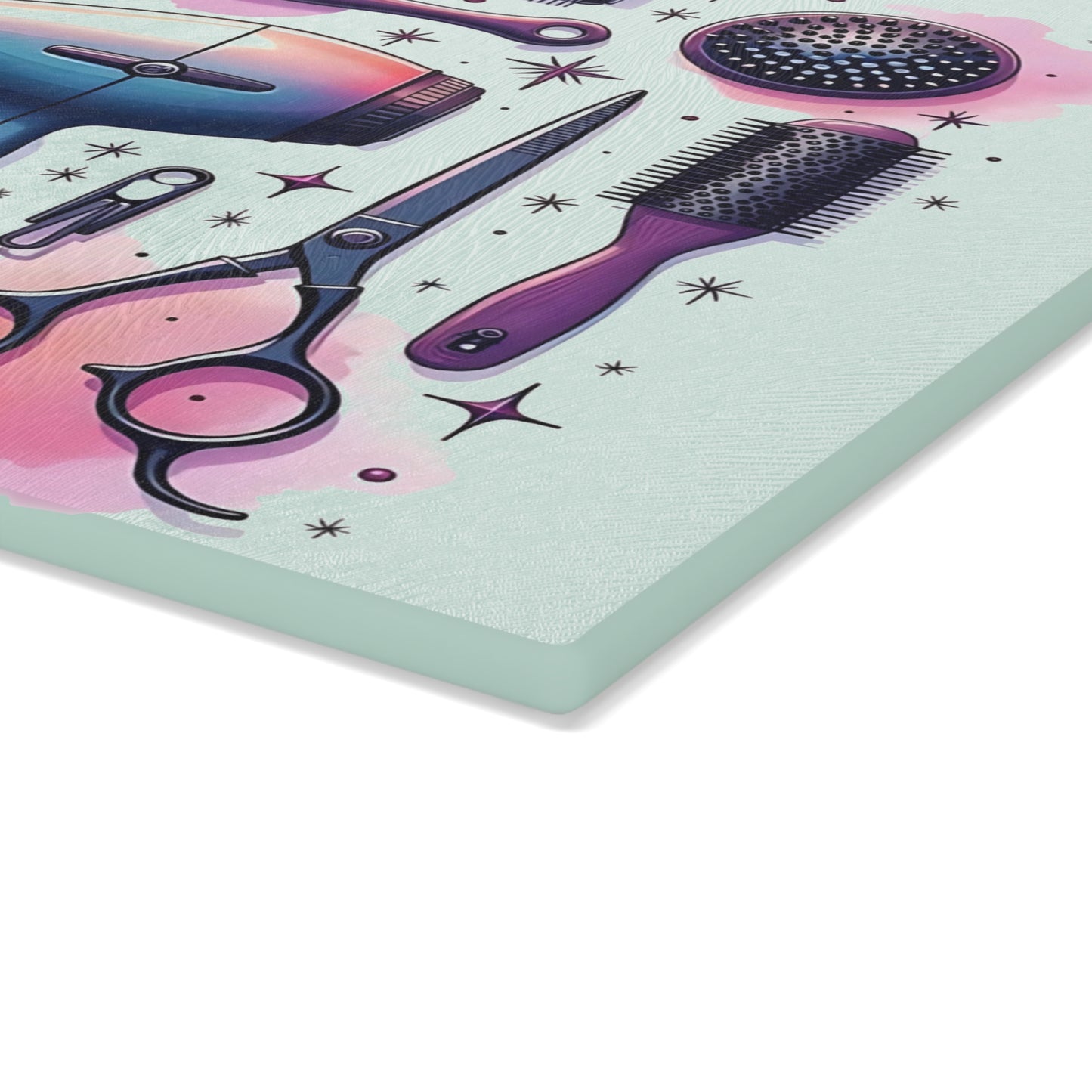 Shear Perfection – Tabla de cortar de vidrio para estilistas 💇♀️✨