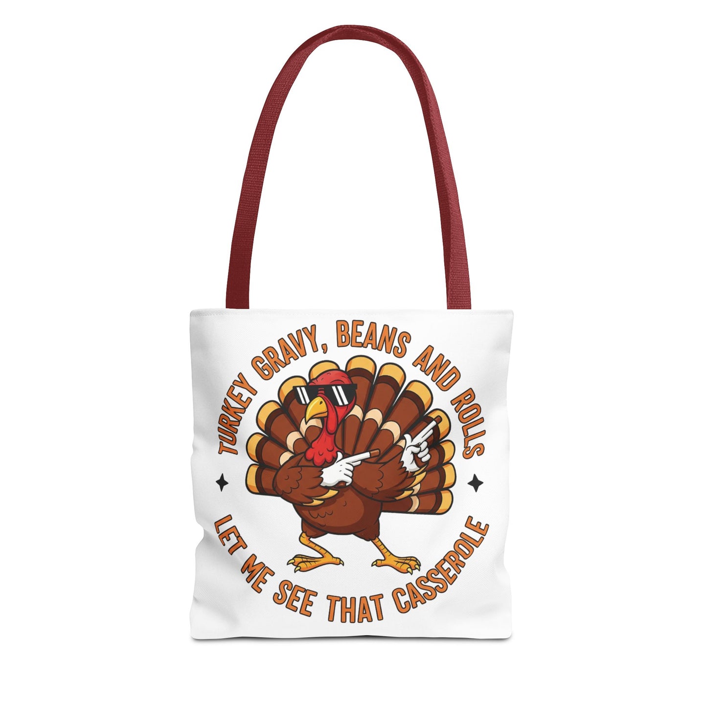 🦃 Thanksgiving Turkey Tote Bag – Let Me See That Casserole Style 🍠🎶