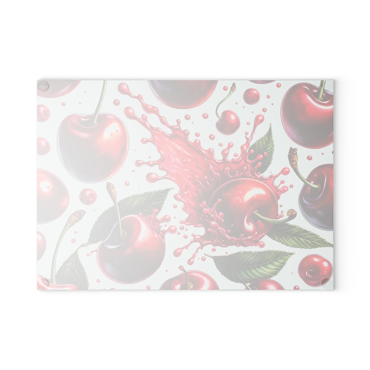 🍒 Cherry Splash Cutting Board – Bold, Juicy Style for the Modern Kitchen
