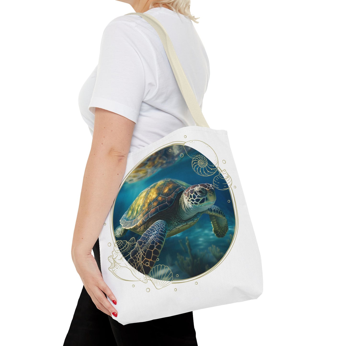 🐢 Elegante Tortuga Marina – Bolsa Ecológica para Amantes de la Naturaleza 🌊