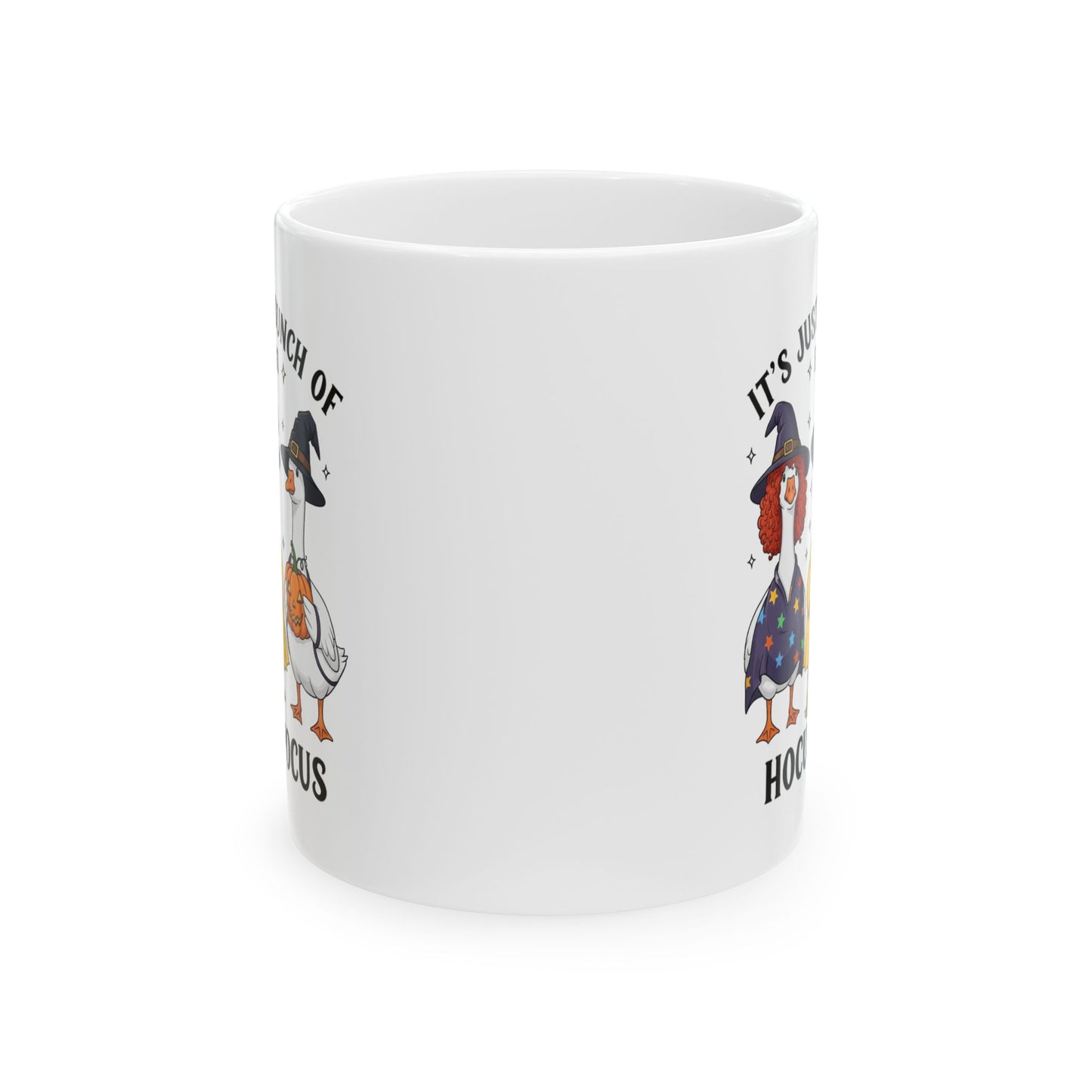 🧙♀️🦆 Hocus Pocus Goose Mug – Halloween Quackery & Magic in Every Sip 🎃☕
