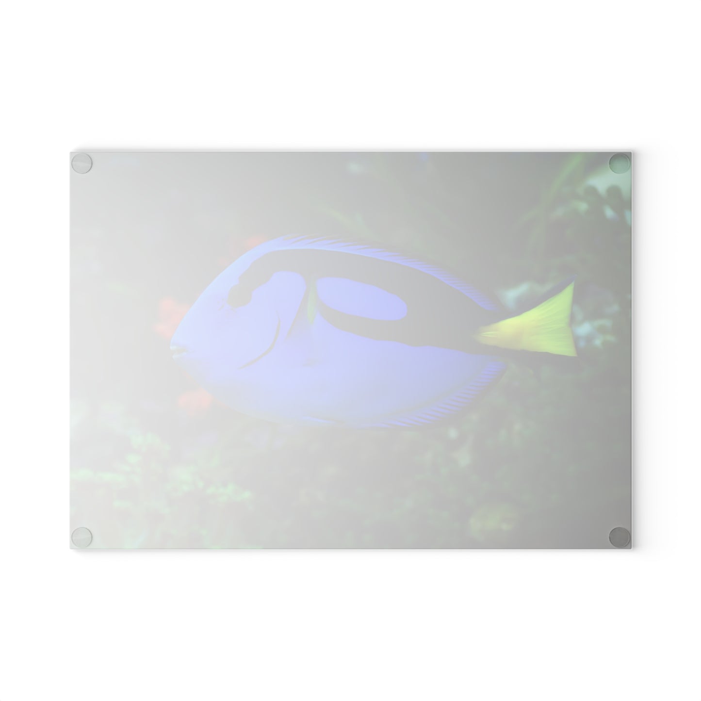 Tabla de cortar Blue Tang Reef: un toque de vibrante vida marina para tu cocina