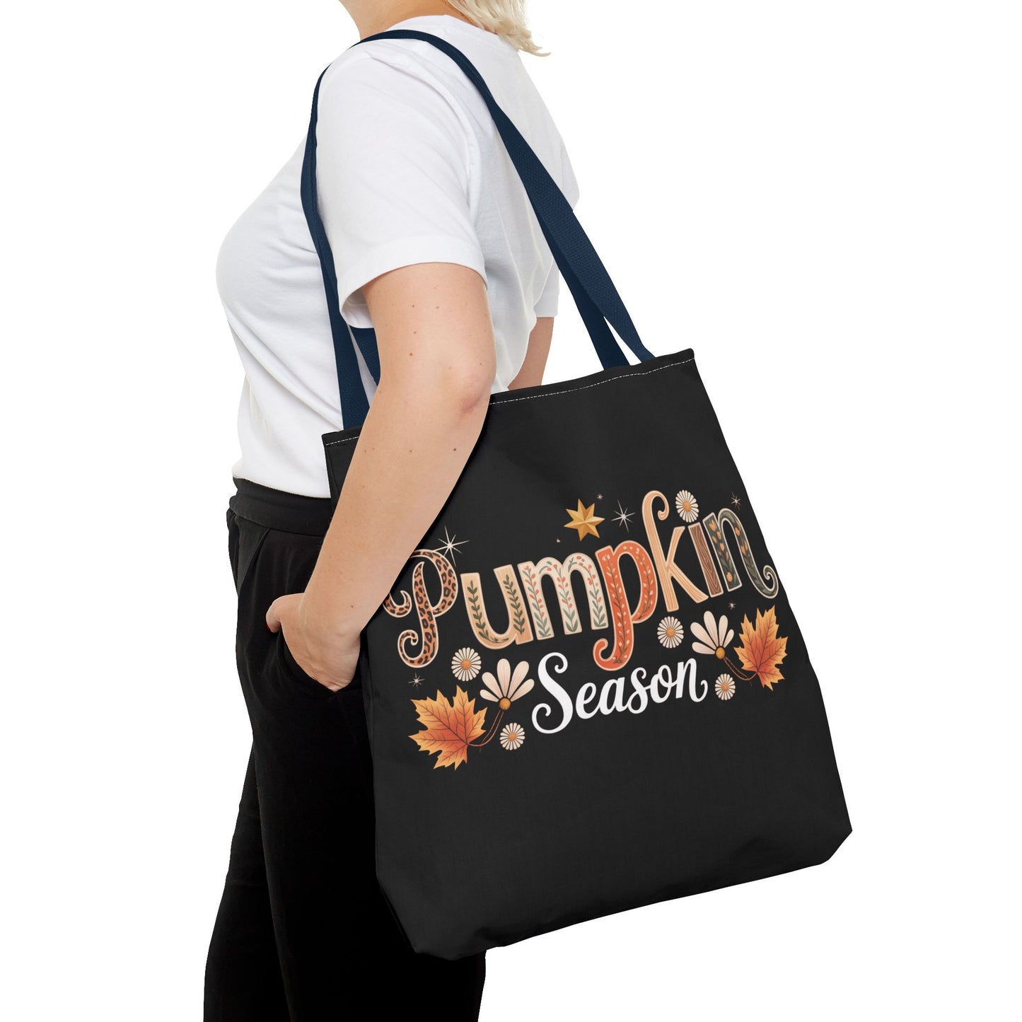 ๐ Pumpkin Season Tote Bag โ Autumn Vibes You Can Carry ๐๐