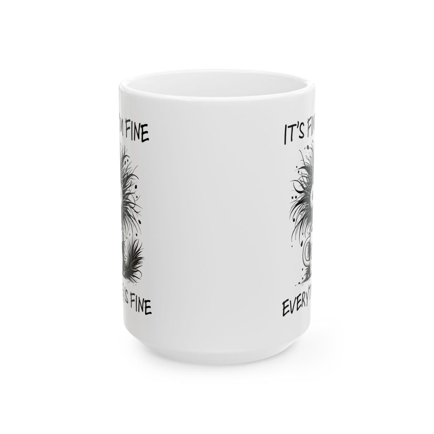 ☕ "Está bien" – Taza divertida para amantes del café y del humor