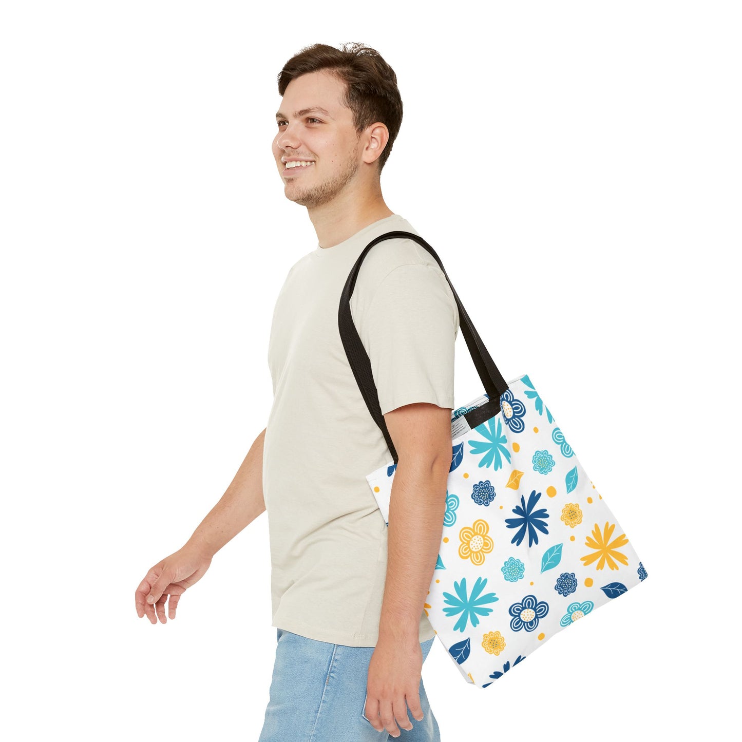 🌸 Elegante bolso tote floral: un accesorio chic y versátil para el día a día 🌿