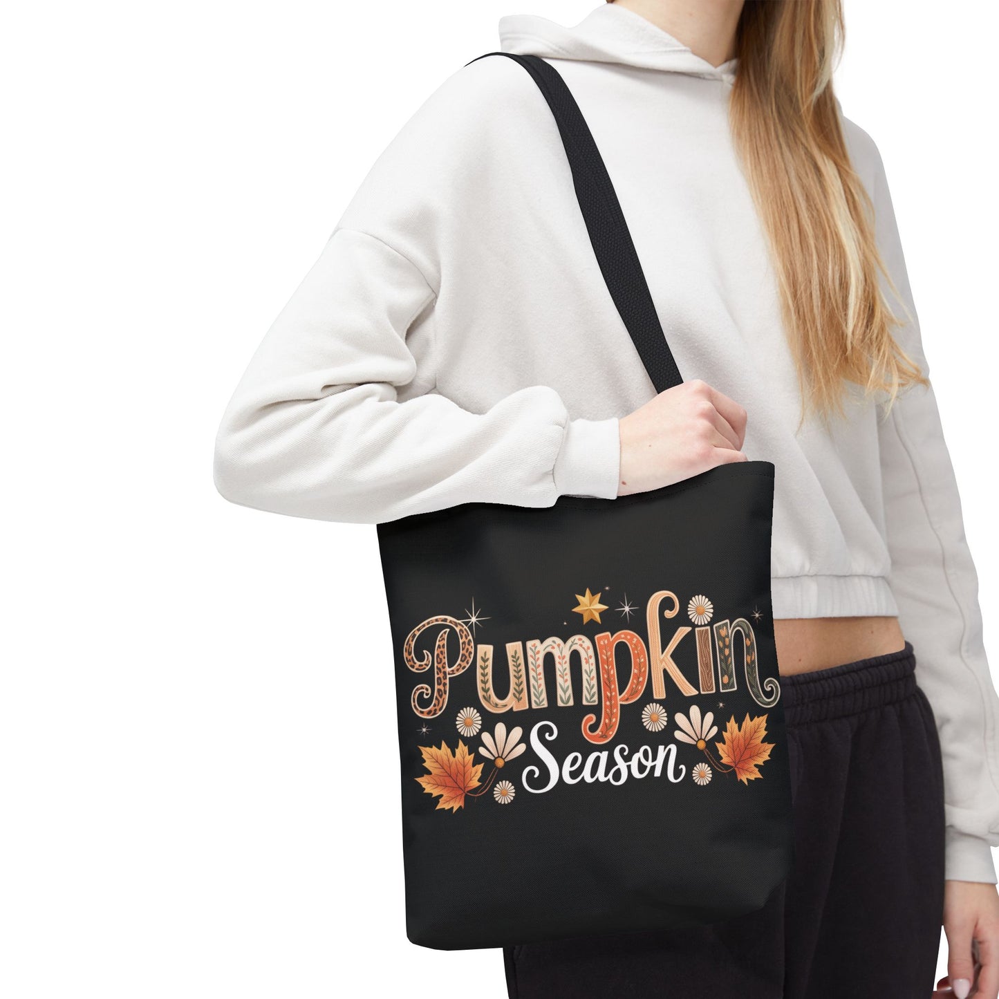 ๐ Pumpkin Season Tote Bag โ Autumn Vibes You Can Carry ๐๐