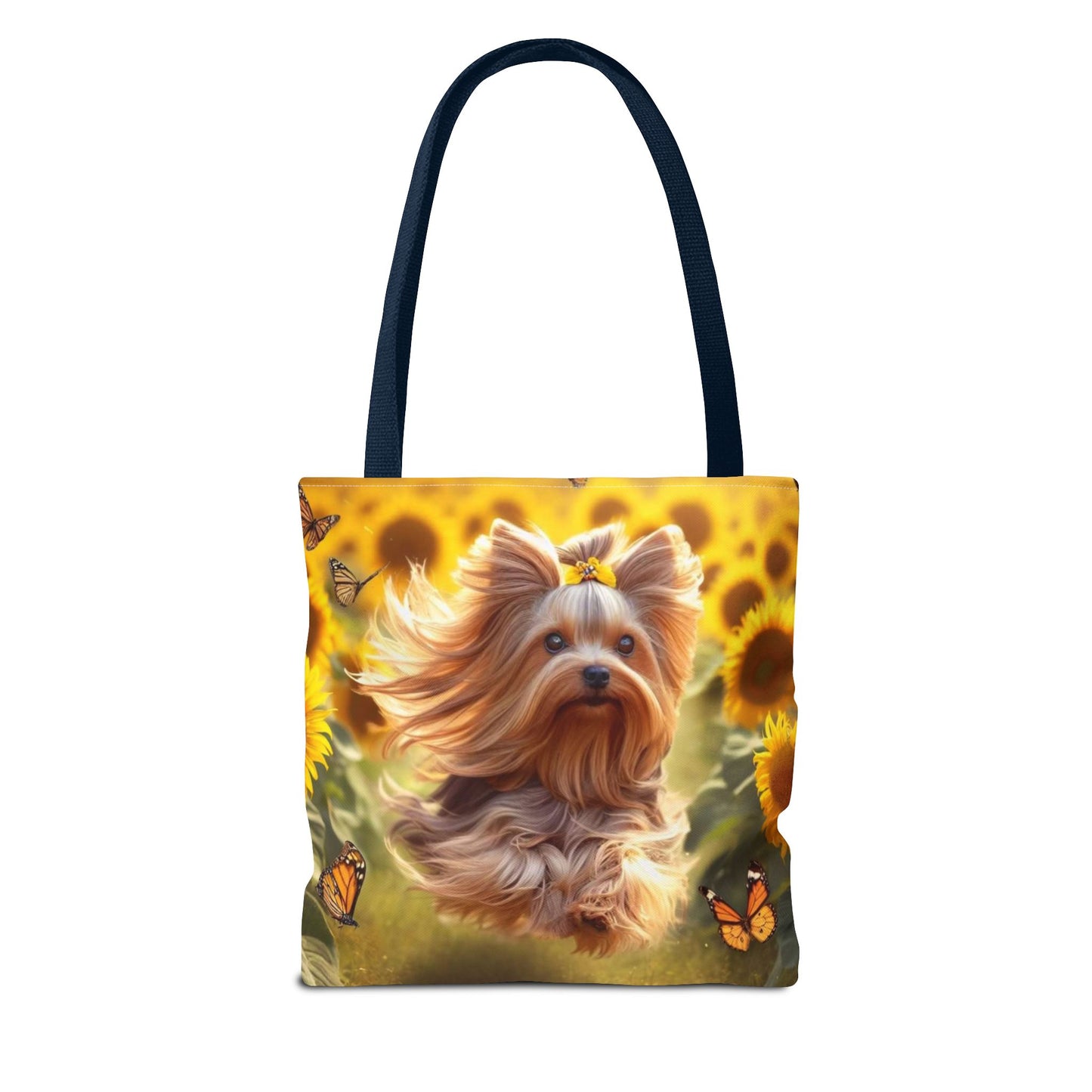 Adorable bolso de mano Yorkie: ¡perfecto para los amantes de los perros en movimiento!