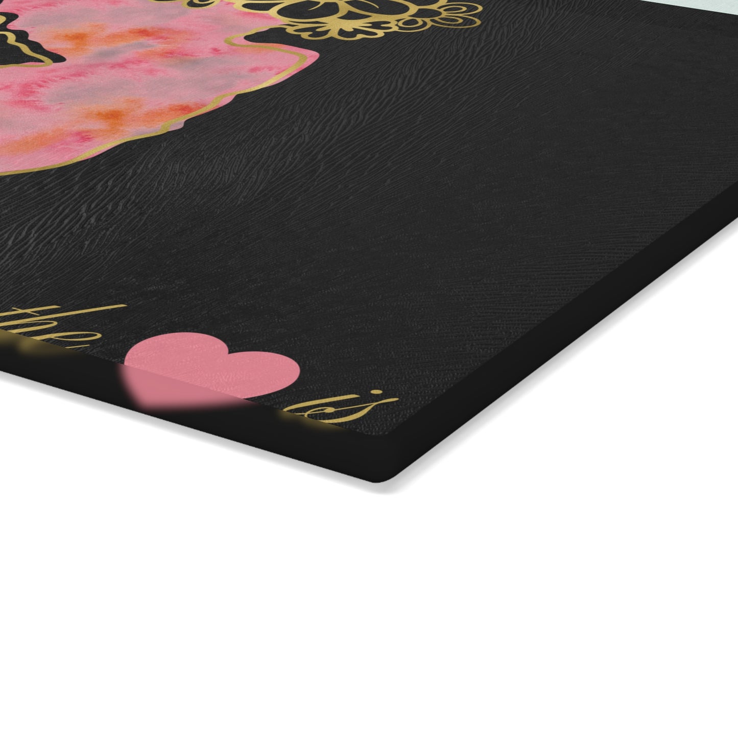 🌸 New Jersey State Cutting Board – Watercolor Warmth Meets Elegant Home Charm