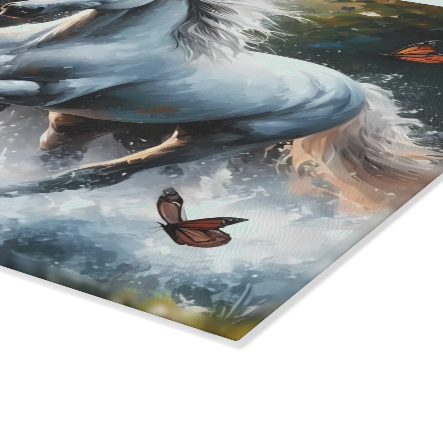 🐎 Wild Spirit Horse Cutting Board – Galloping Elegance for Your Kitchen
