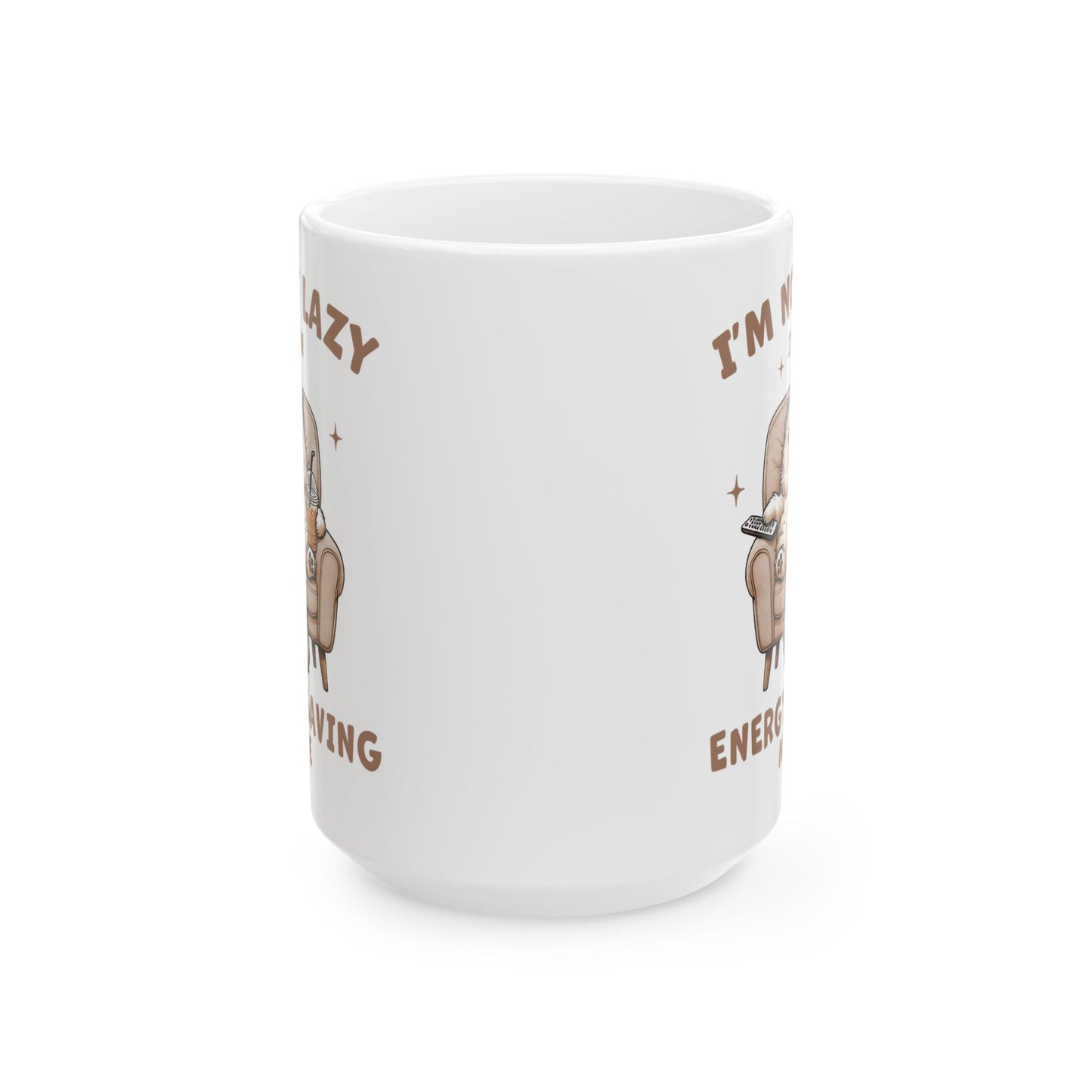 🐾 No soy perezoso, estoy en modo ahorro de energía – Divertida taza de café de gato para amantes de los gatos 😸