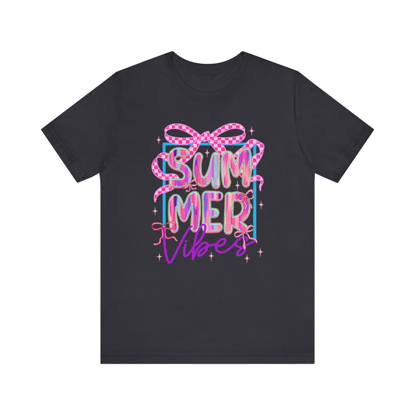☀️ Camiseta Summer Vibes: una camiseta gráfica bonita y cómoda para días de playa, barbacoas y vacaciones.
