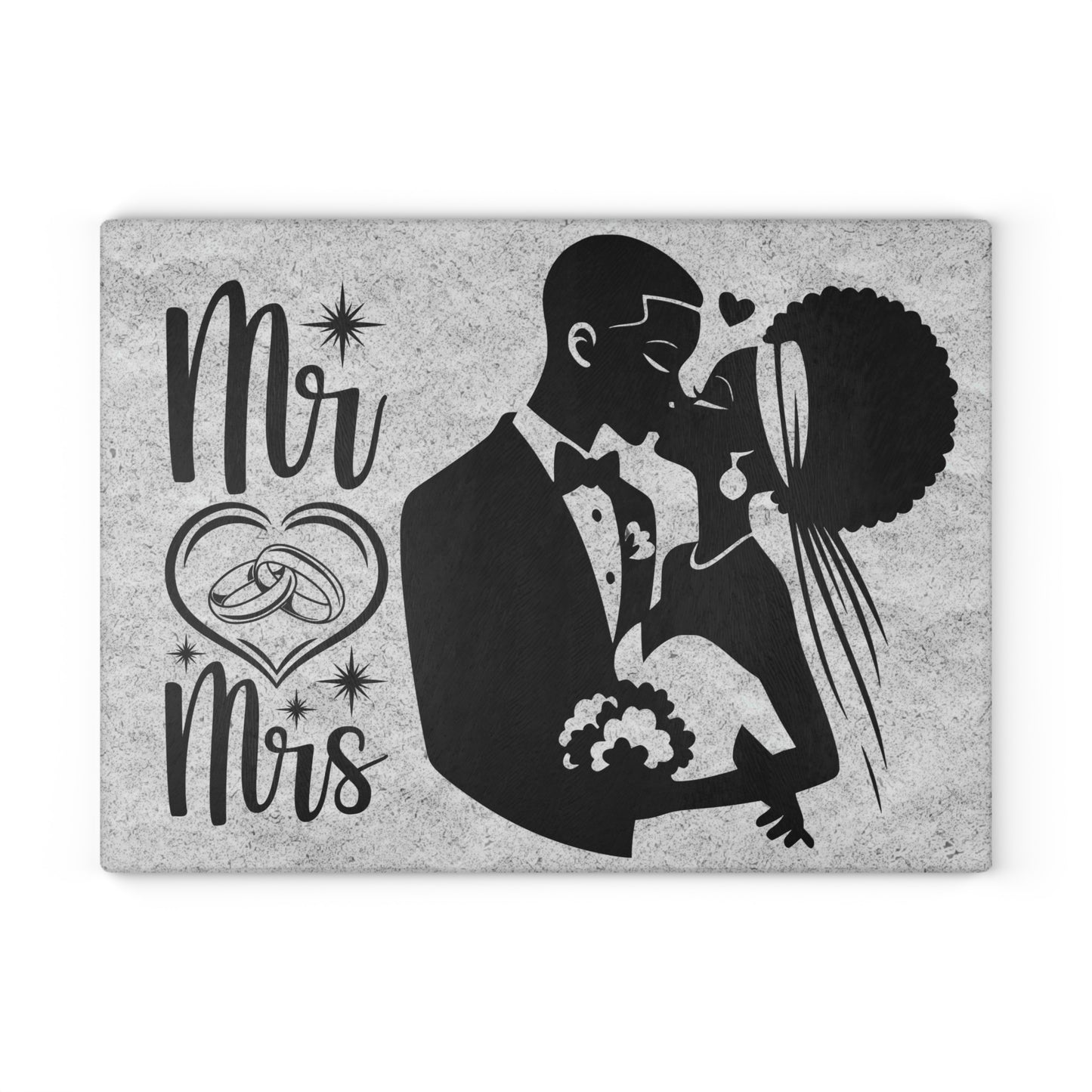 Tabla de cortar de arena de playa para bodas de Sr. y Sra.: regalo romántico para recién casados