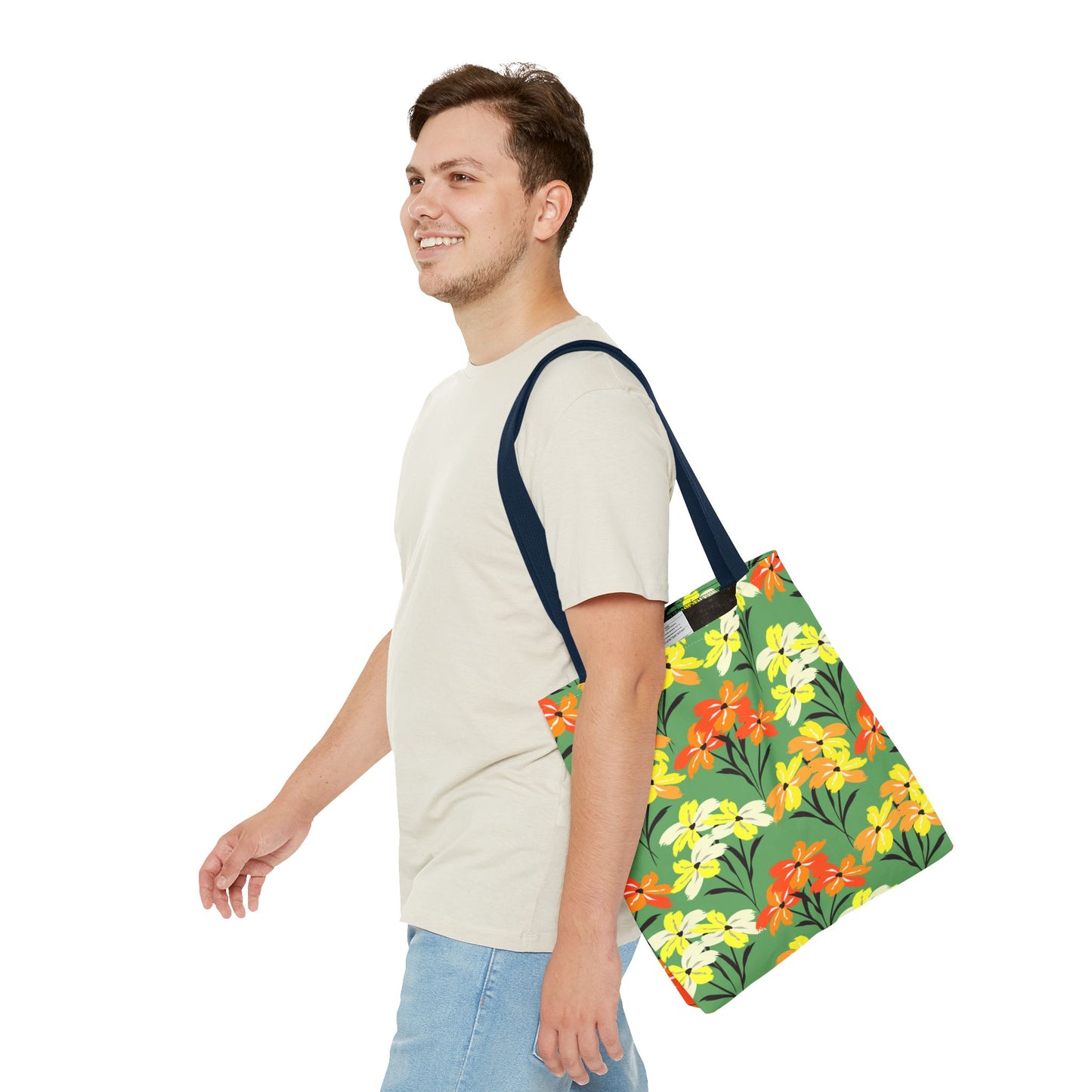 🌸 Elegante bolso tote floral: un accesorio chic y versátil para el día a día 🌿