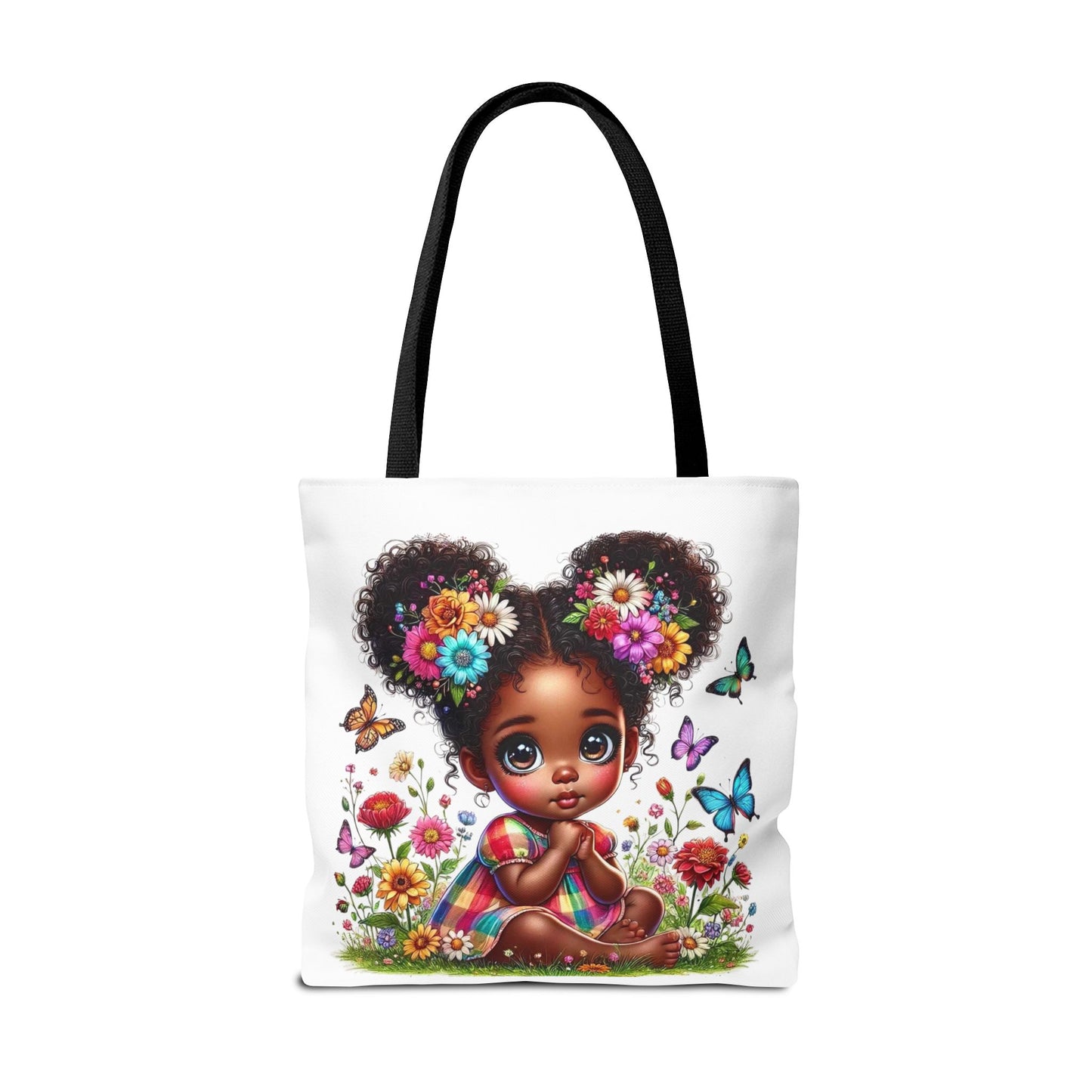 🌸 Niña de las Flores – Bolso de mano adorable y colorido para todas las edades 🌼