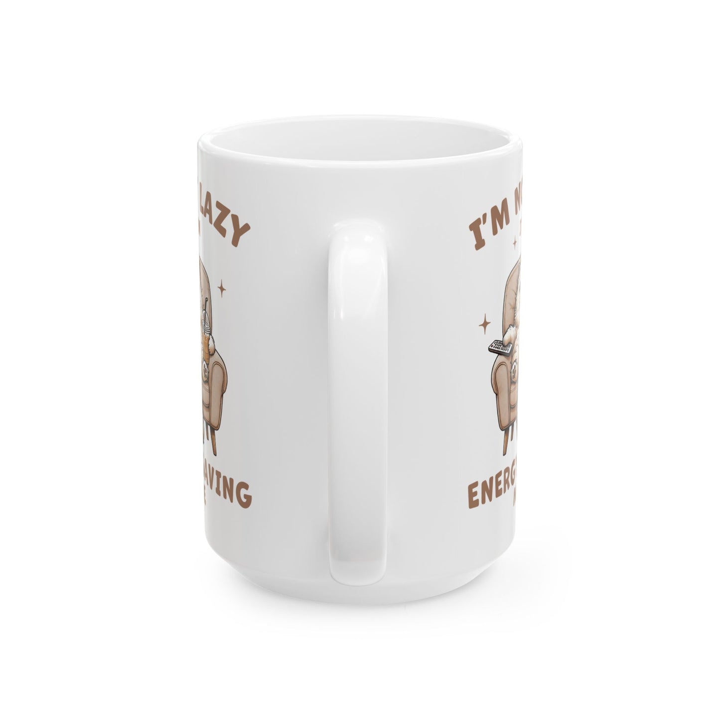 🐾 No soy perezoso, estoy en modo ahorro de energía – Divertida taza de café de gato para amantes de los gatos 😸